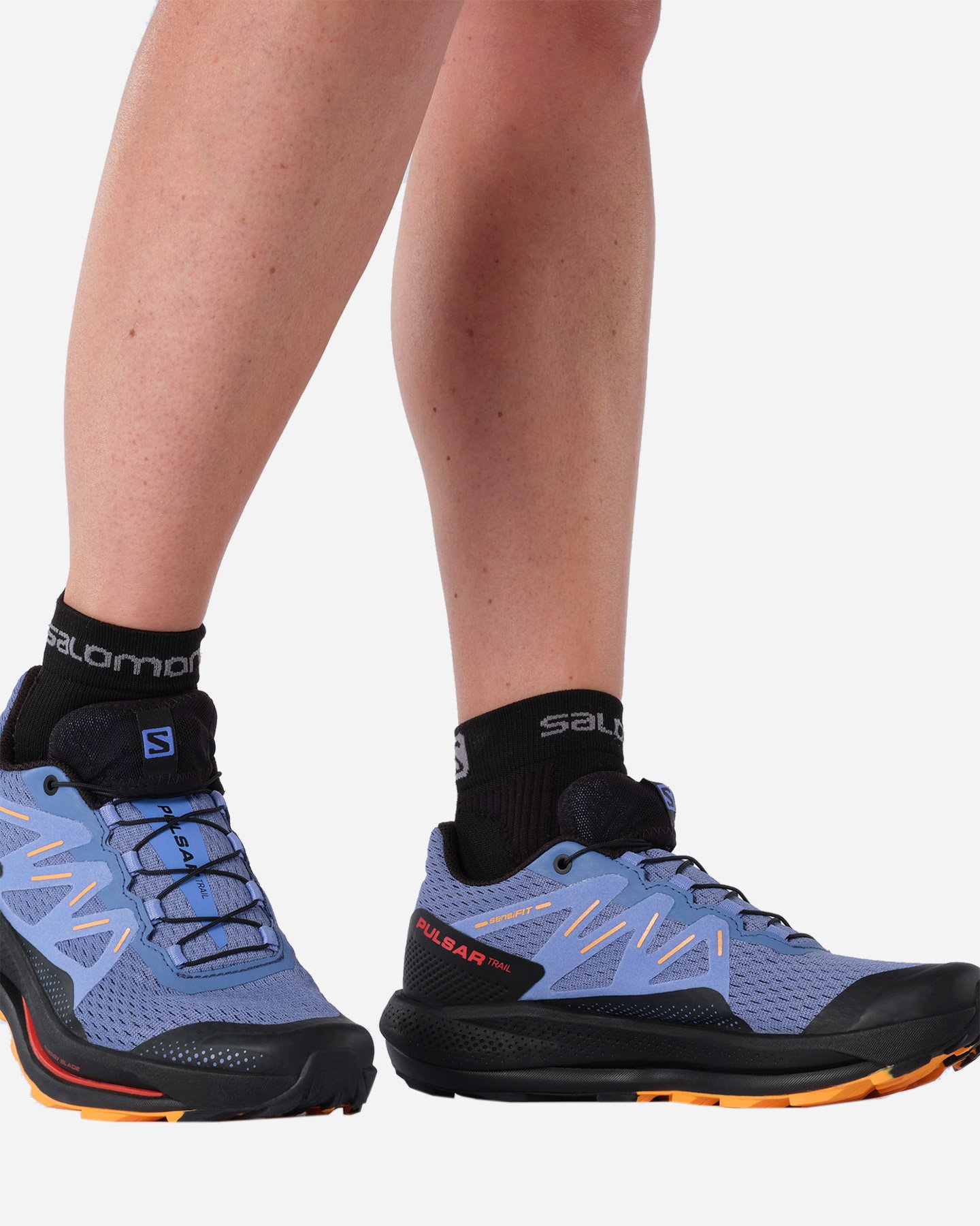 Scarpe trail SALOMON PULSAR TRAIL W - Viola - 5 | Cisalfa Sport