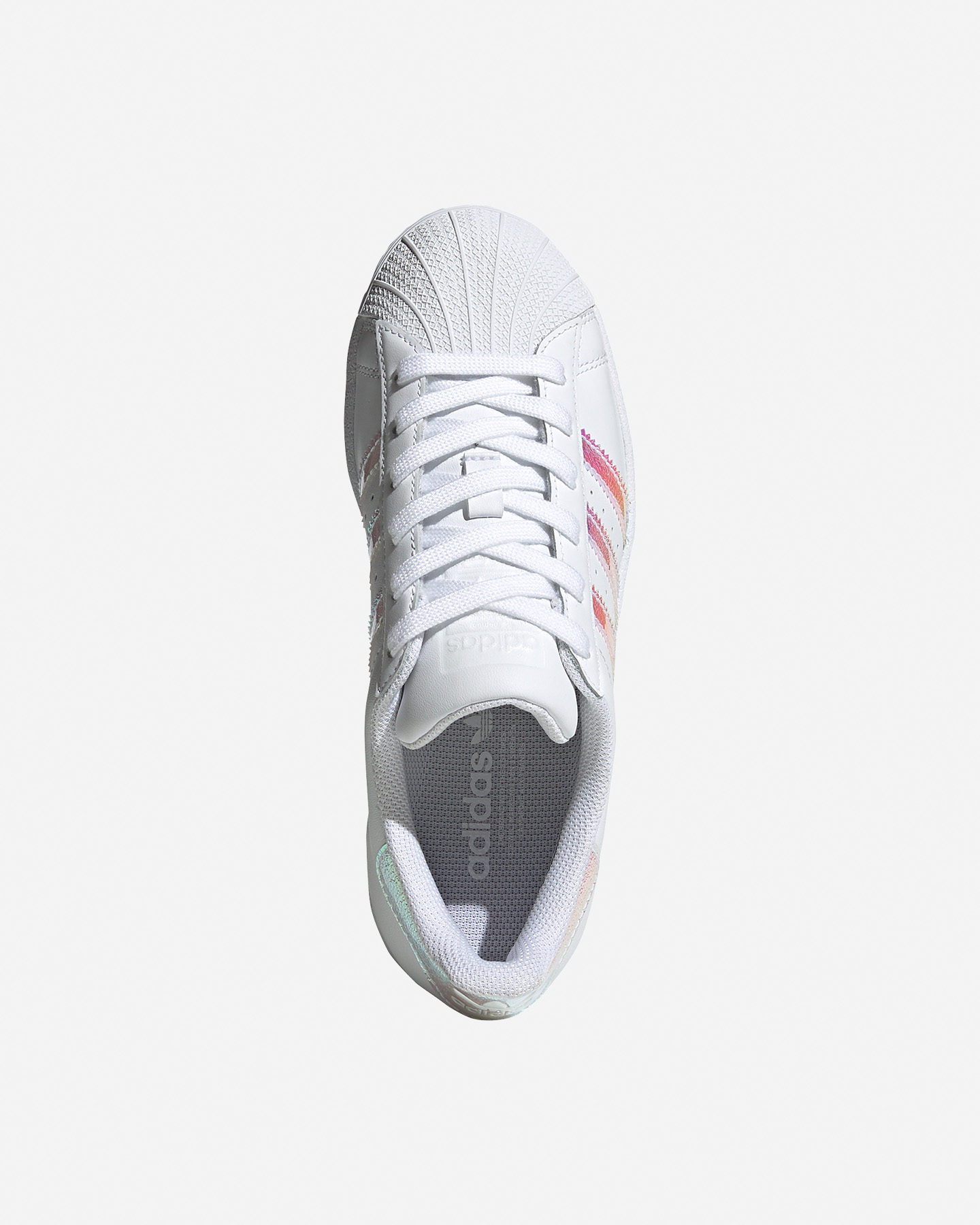 Scarpe sneakers ADIDAS SUPERSTAR GS JR - Bianco - 2 | Cisalfa Sport