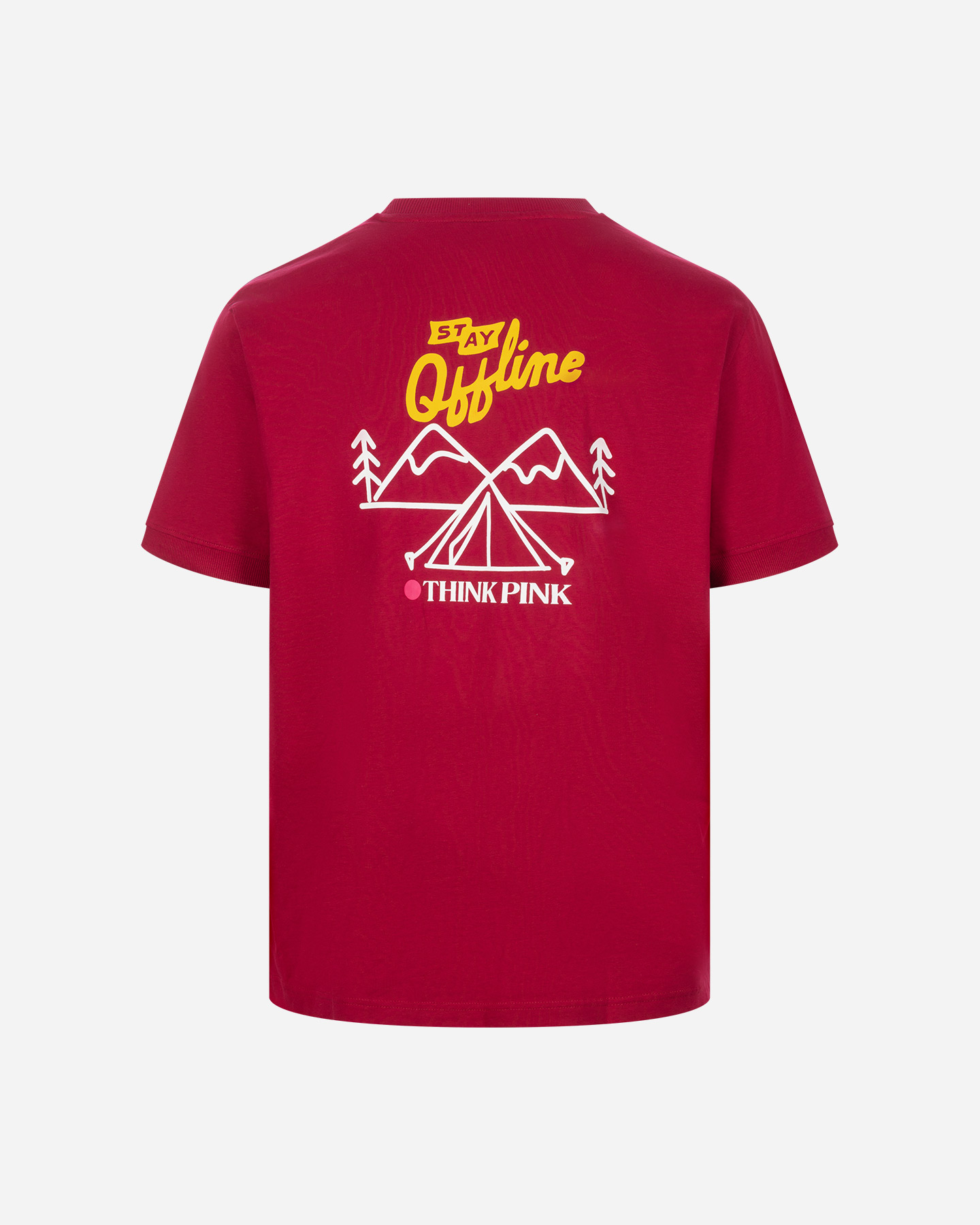 T-shirt THINK PINK GOPCORE M - Rosso - 1 | Cisalfa Sport