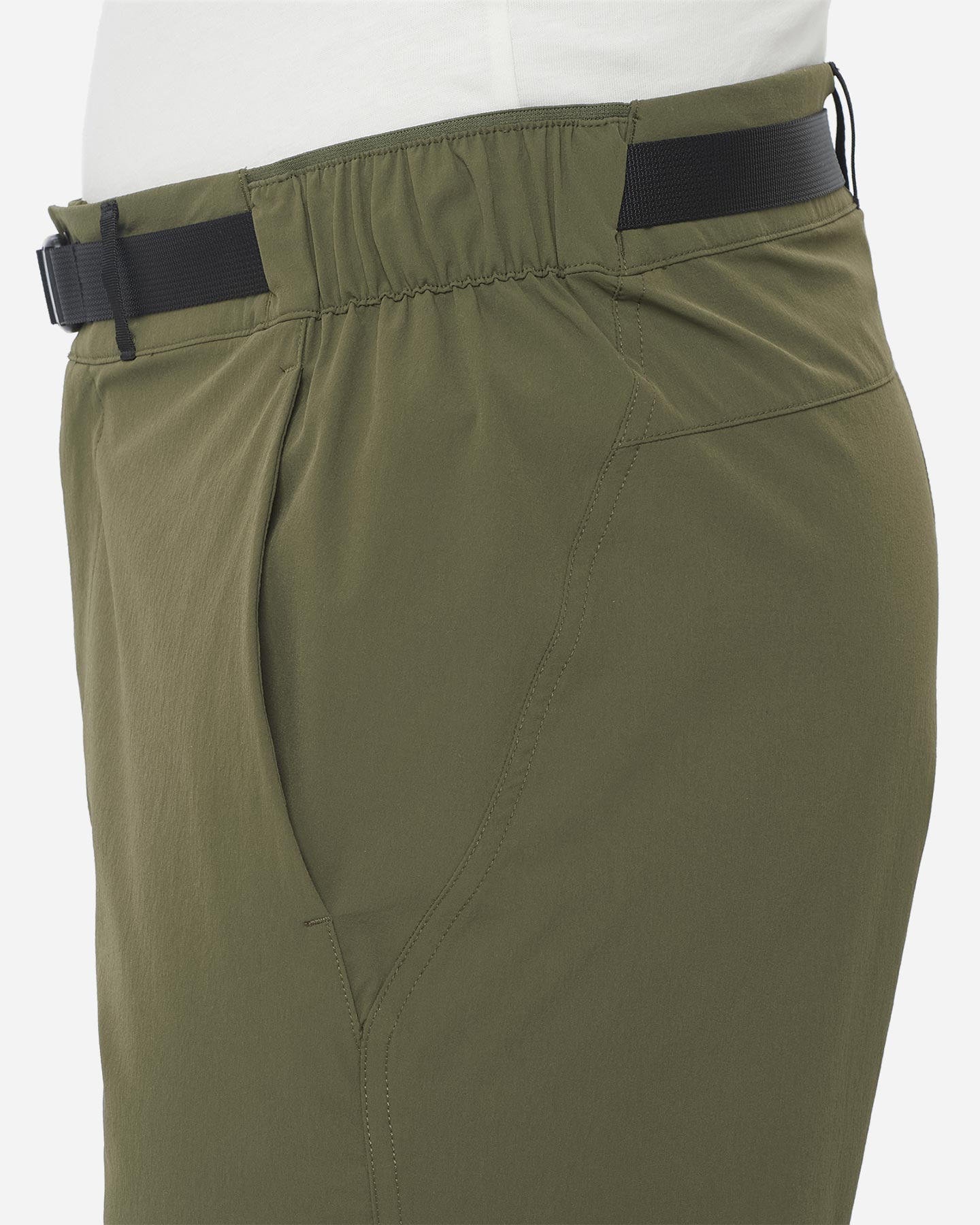 Pantaloncini SALOMON WAYFARER 2.0 M - Verde - 4 | Cisalfa Sport