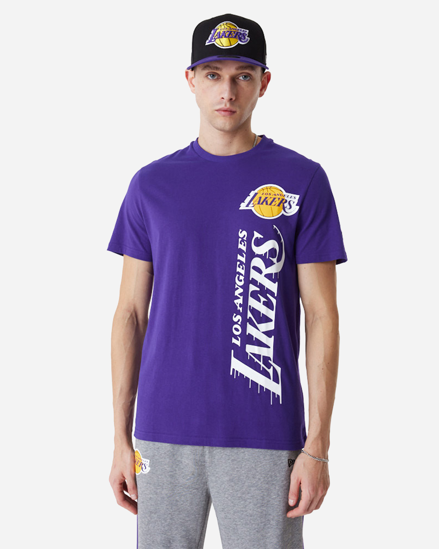 T-shirt NEW ERA TEAM COLOUR LOS ANGELES LAKERS M - Viola - 0 | Cisalfa Sport