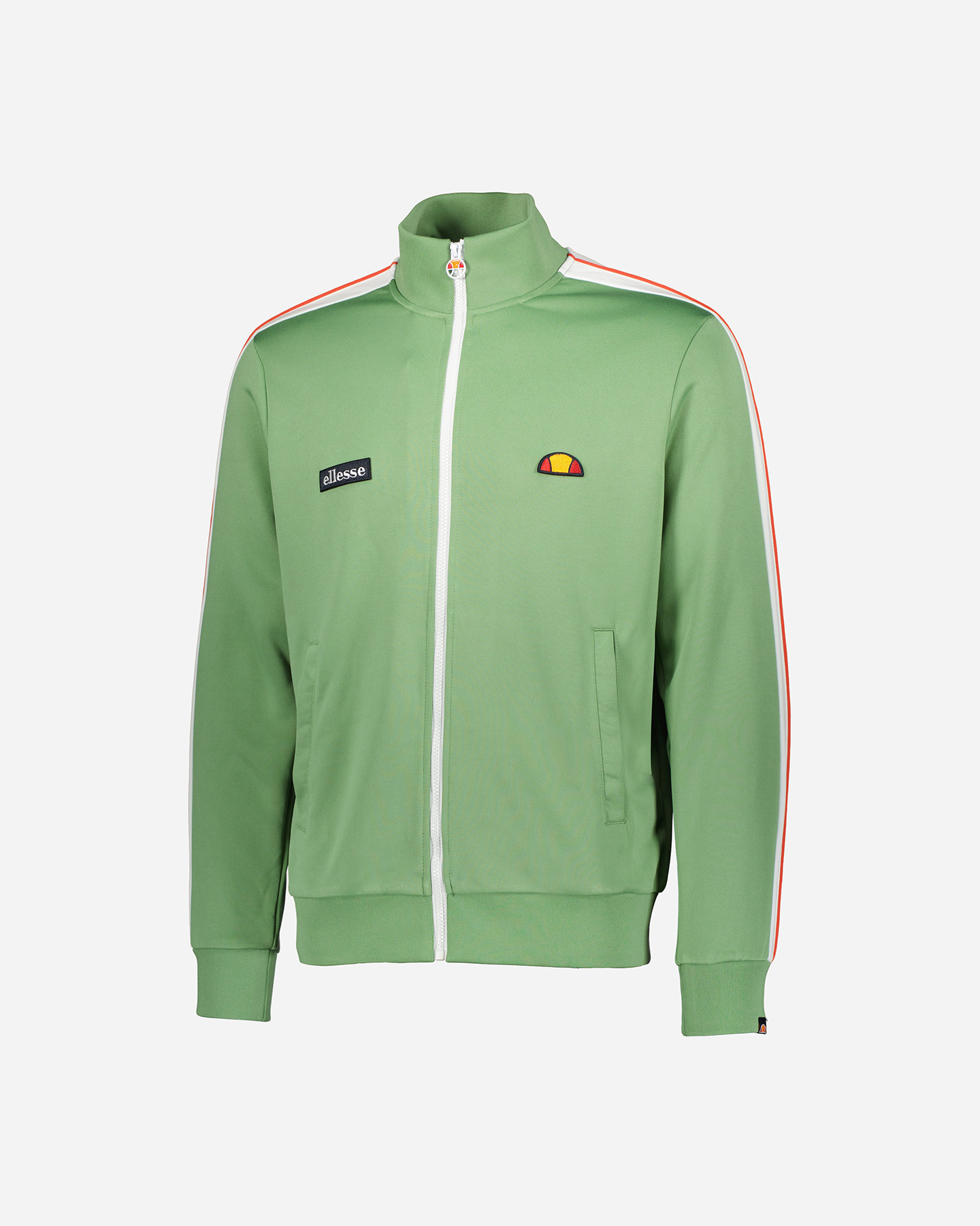 Felpa ELLESSE JET STRIPES M - Verde - 5 | Cisalfa Sport