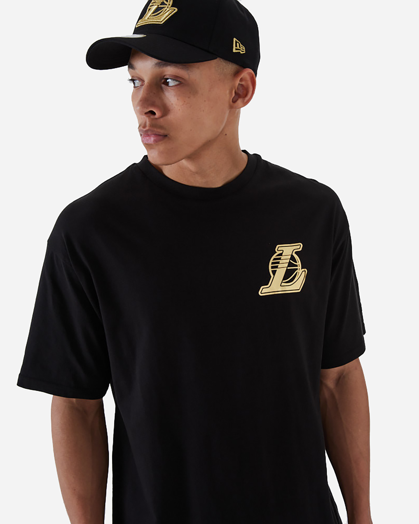 T-shirt NEW ERA METALLIC LOS ANGELES LAKERS M - 4 | Cisalfa Sport