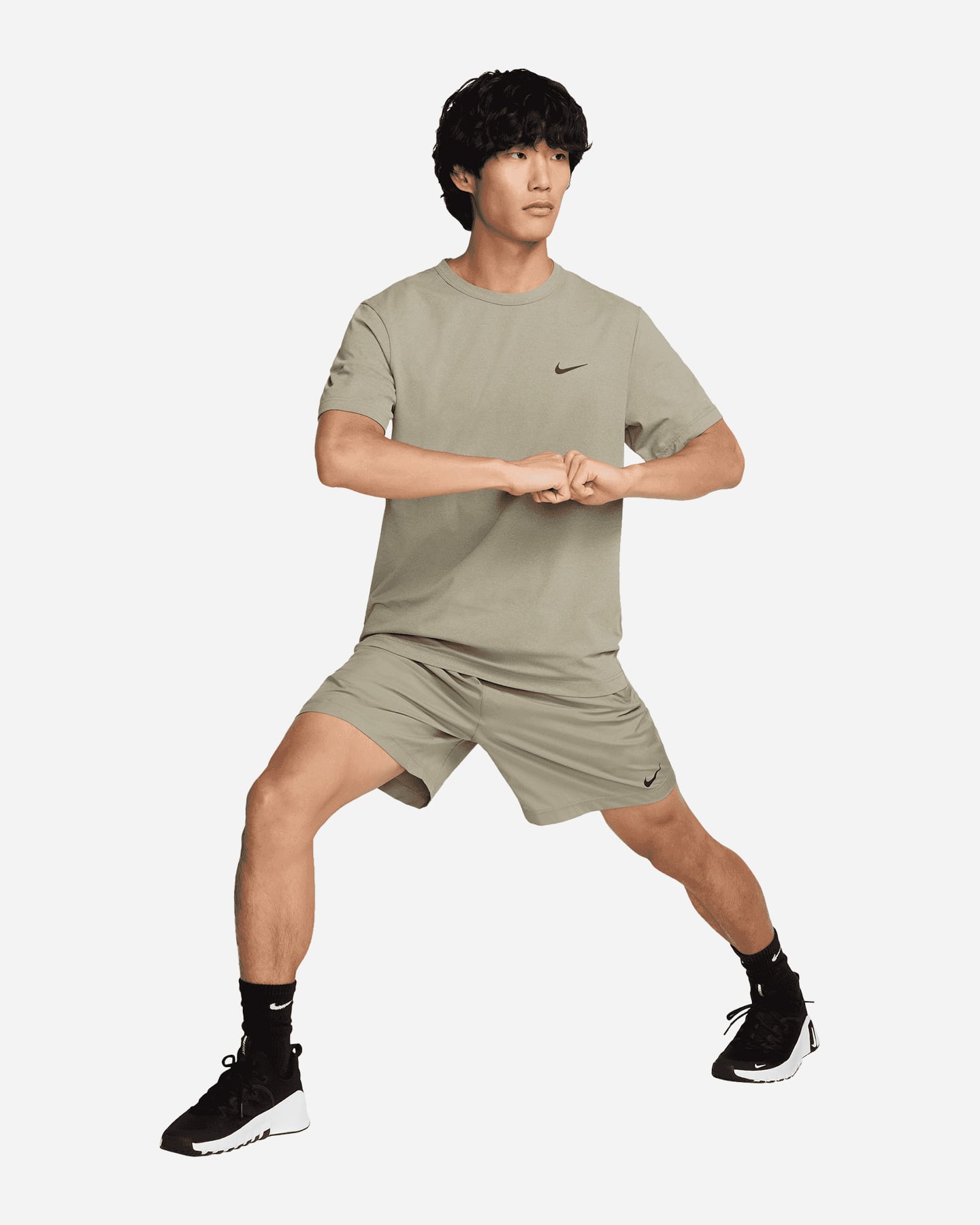 T-shirt training NIKE DRI FIT HYVERSE M - Grigio - 2 | Cisalfa Sport