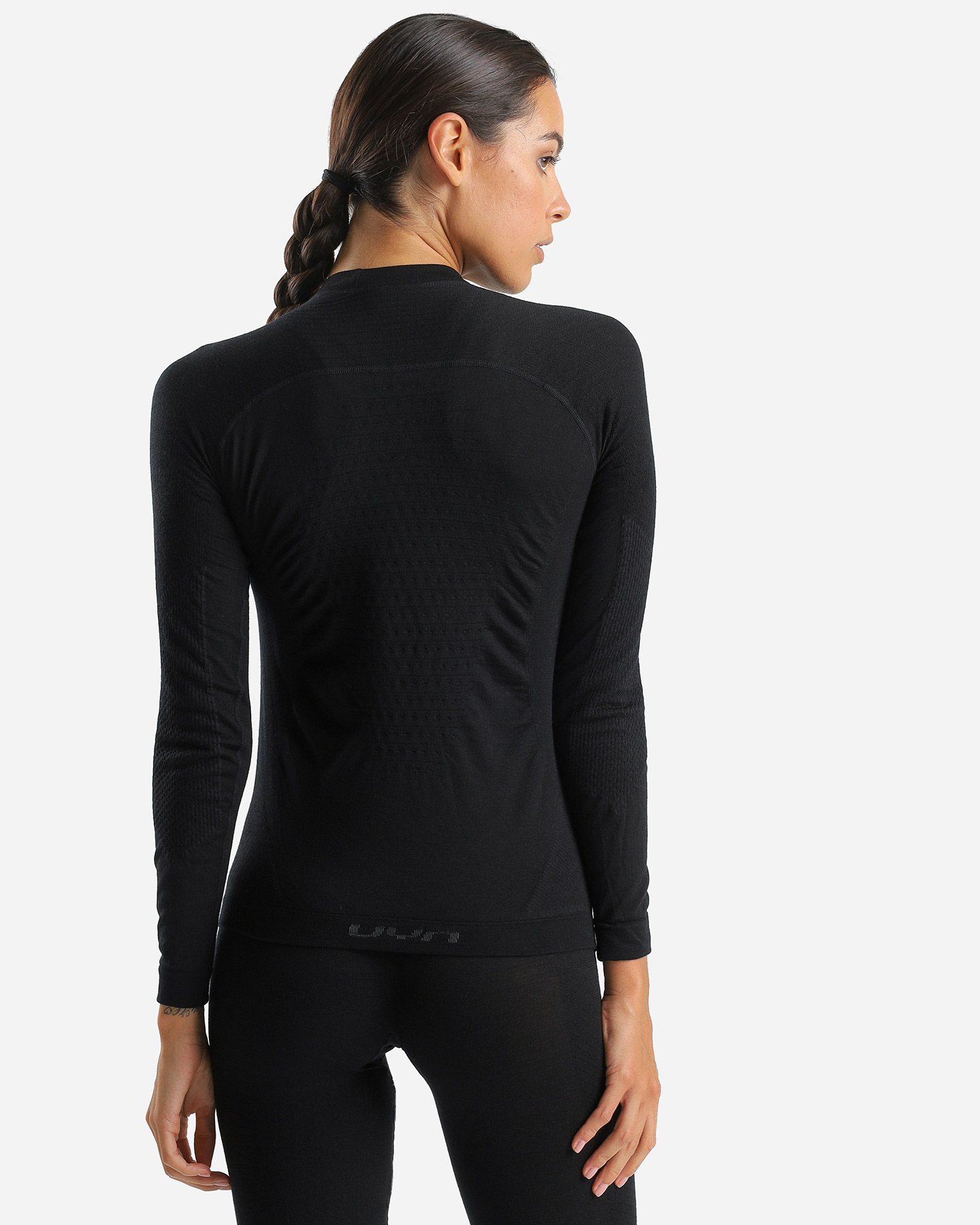 Maglia intimo tecnico UYN FUSYON MERINO W - Nero - 4 | Cisalfa Sport