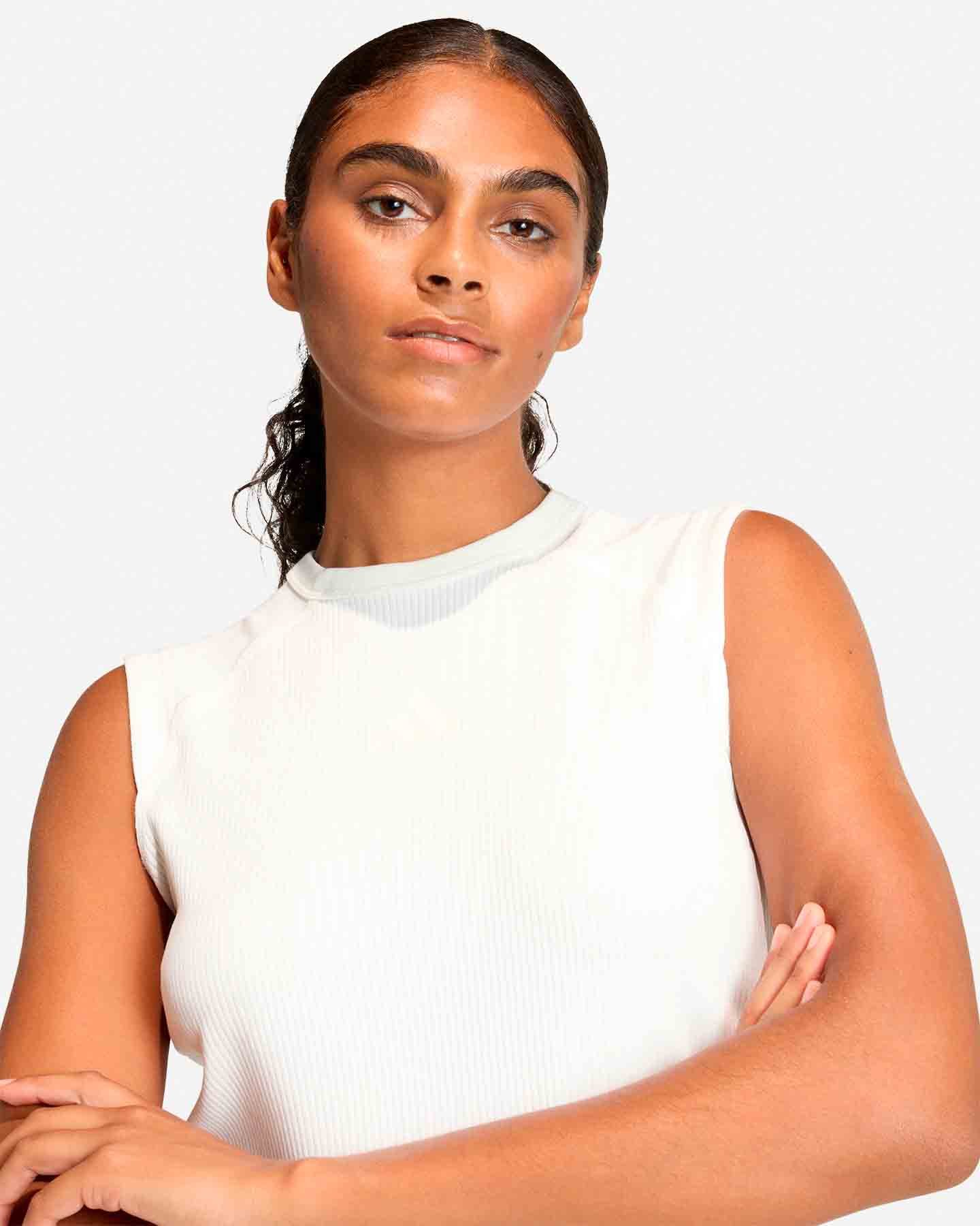 Canotta ADIDAS ALL SZN W - Bianco - 4 | Cisalfa Sport