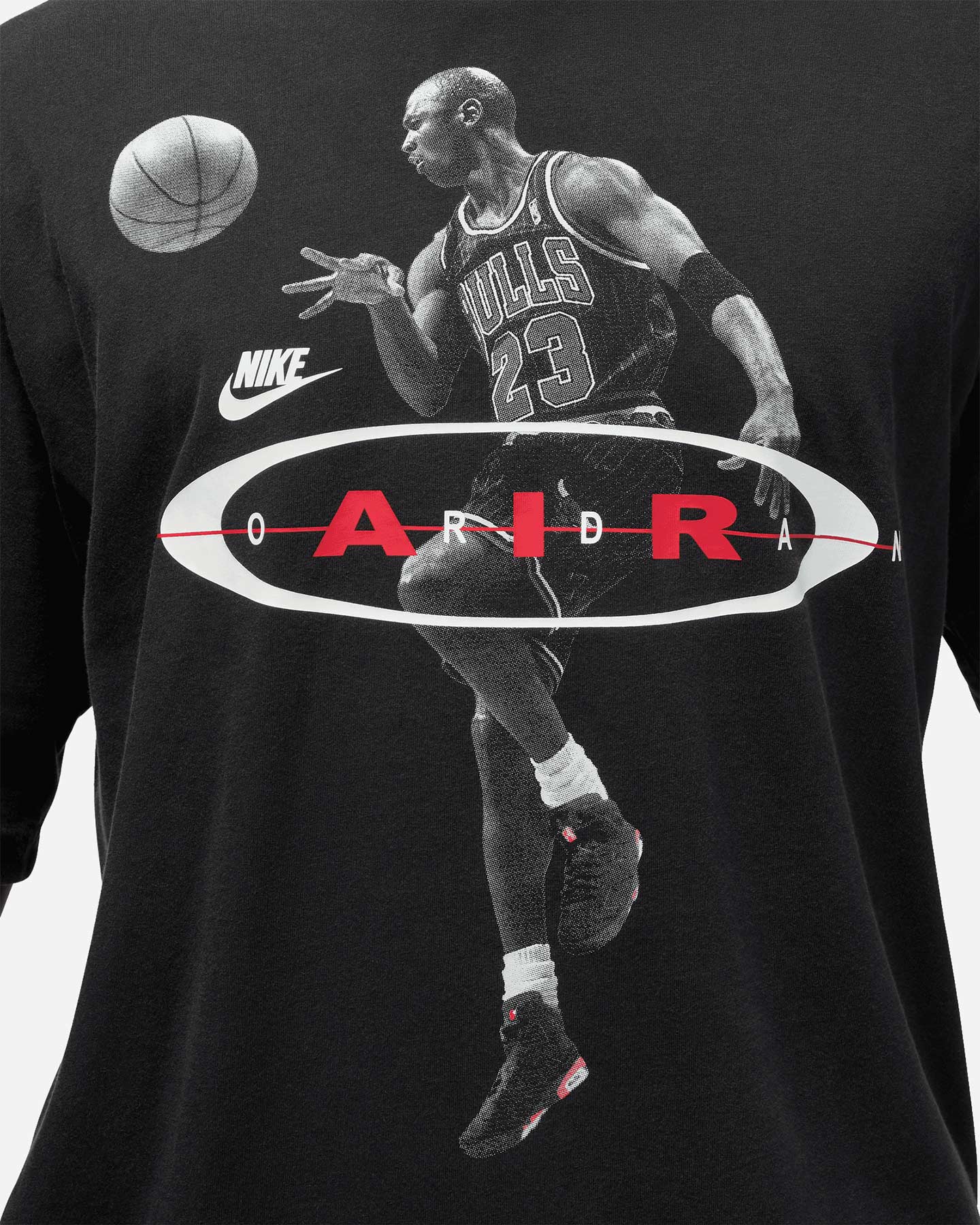 T-shirt NIKE JORDAN 2AIR RING M - Nero - 4 | Cisalfa Sport