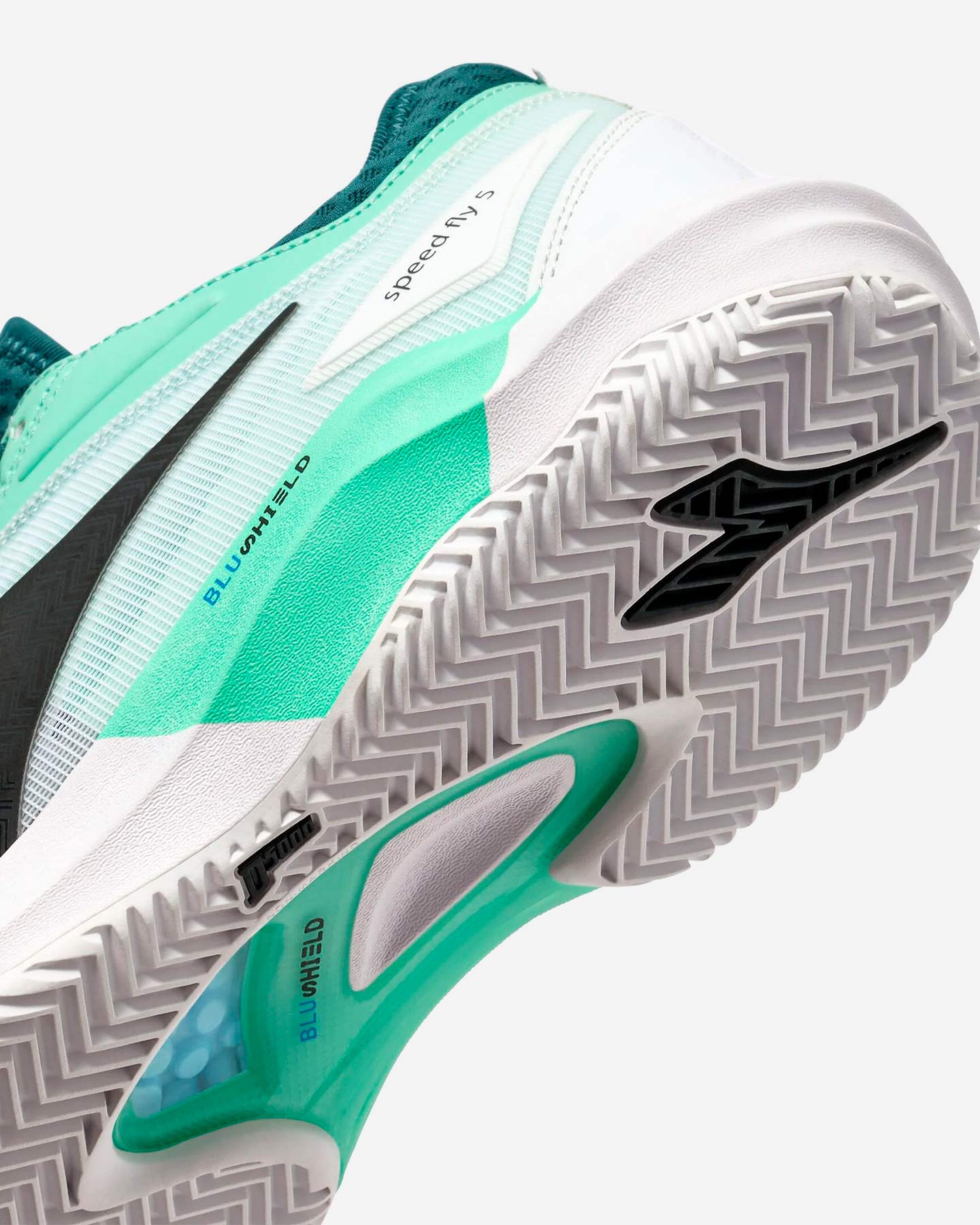 Scarpe tennis DIADORA BLUSHIELD FLY 5 CLAY M - Verde - 5 | Cisalfa Sport