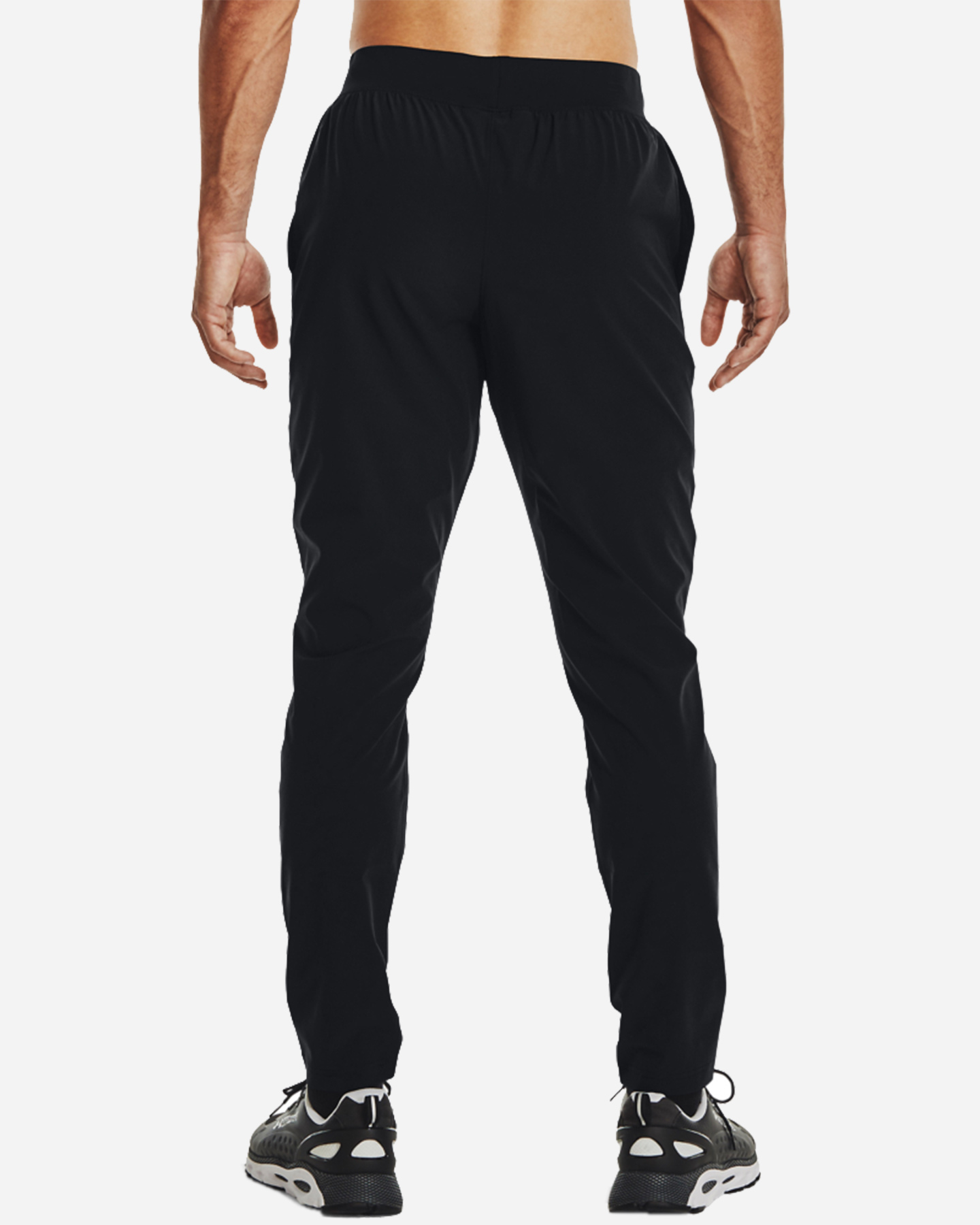 Pantalone training UNDER ARMOUR STRETCH WOVEN M - Nero - 3 | Cisalfa Sport