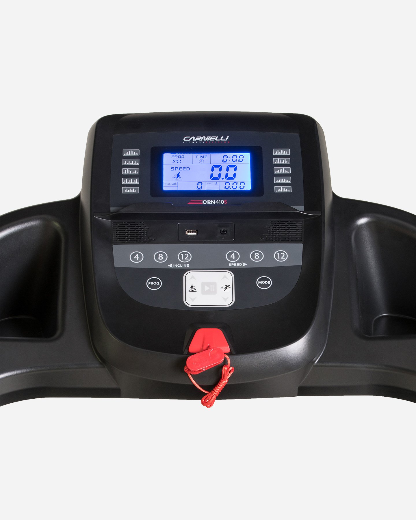 Tapis roulant CARNIELLI 410S - Nero - 2 | Cisalfa Sport