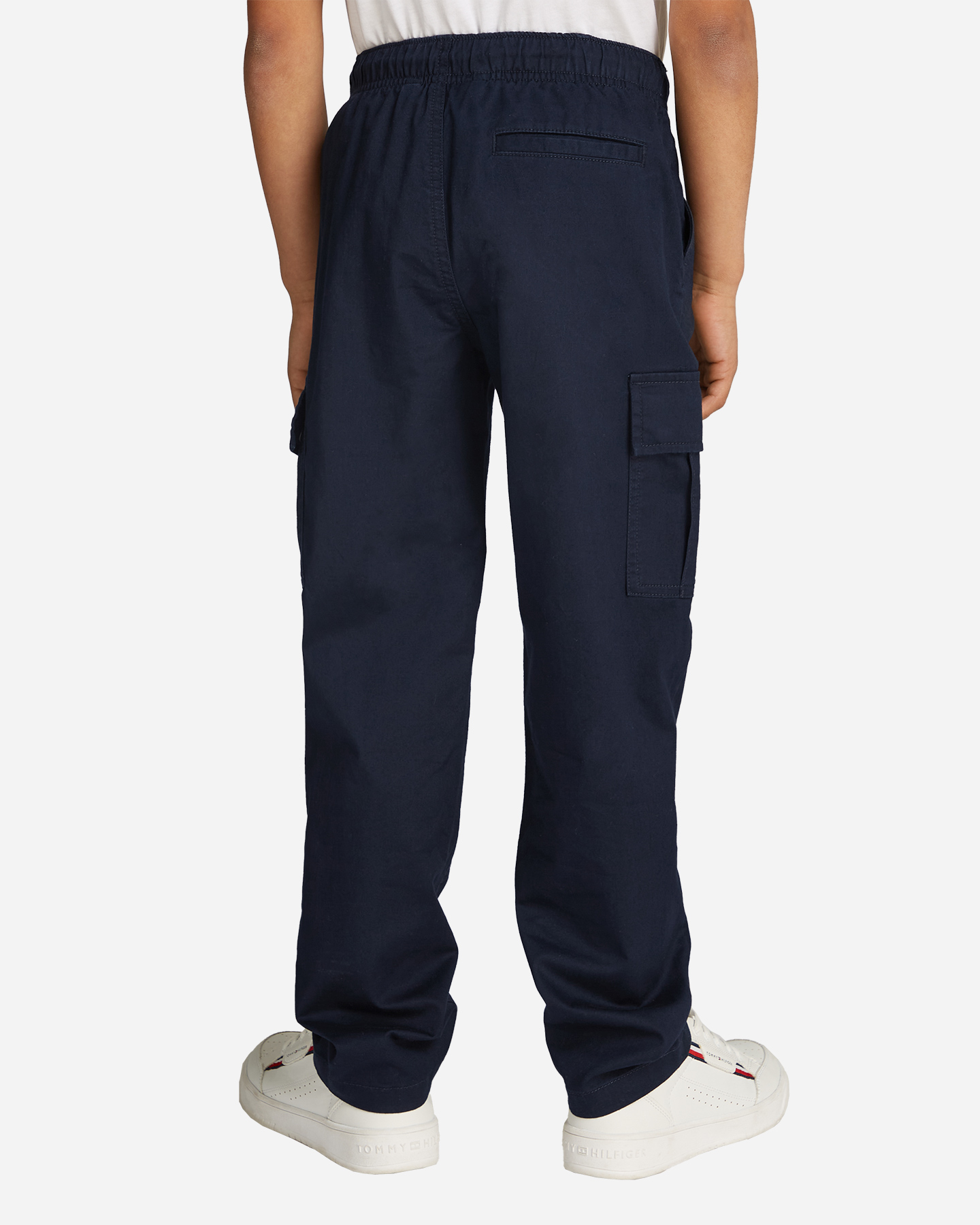 Pantalone TOMMY HILFIGER PULL ON JR - Blu Navy - 3 | Cisalfa Sport