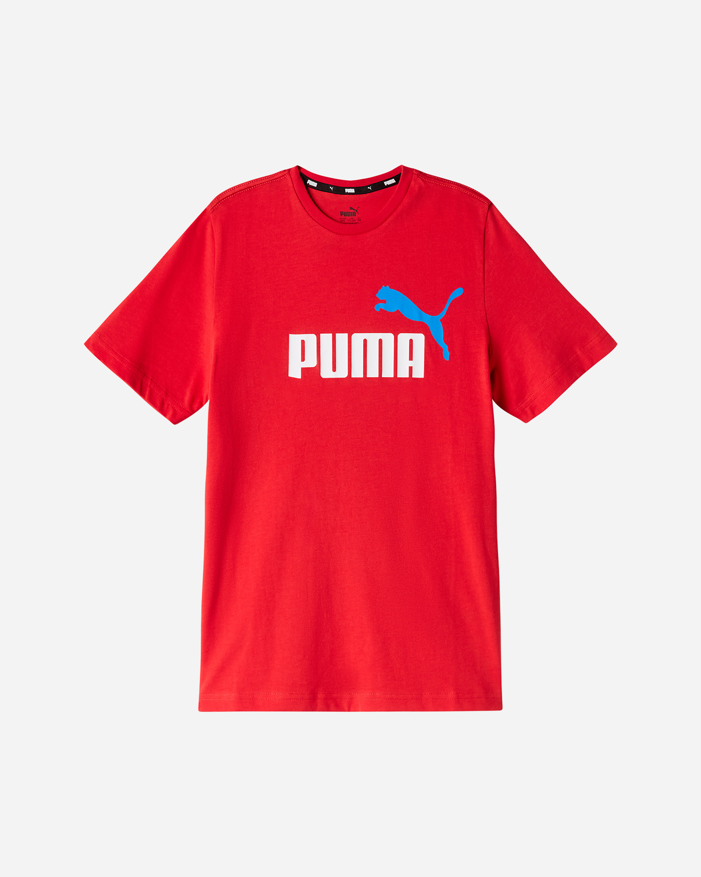 T-shirt PUMA ESSENTIAL+ LOGO JR - Rosso - 0 | Cisalfa Sport