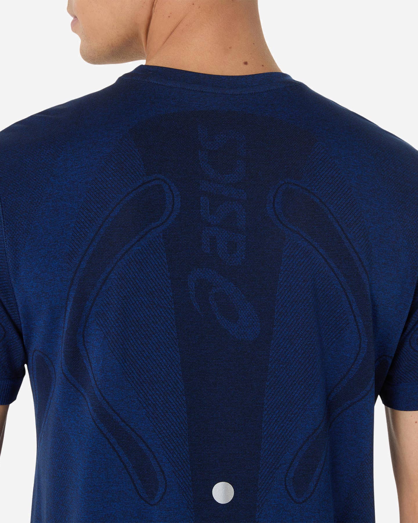 T-shirt running ASICS ROAD SEAMLESS M - Blu - 4 | Cisalfa Sport