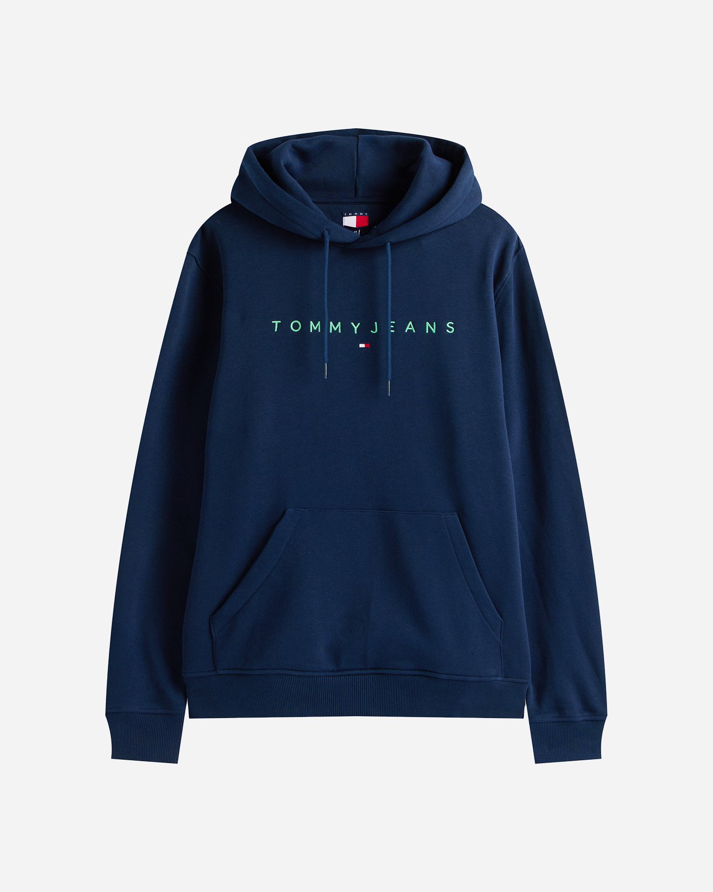 Felpa TOMMY HILFIGER LINEAR LOGO M - Blu - 0 | Cisalfa Sport