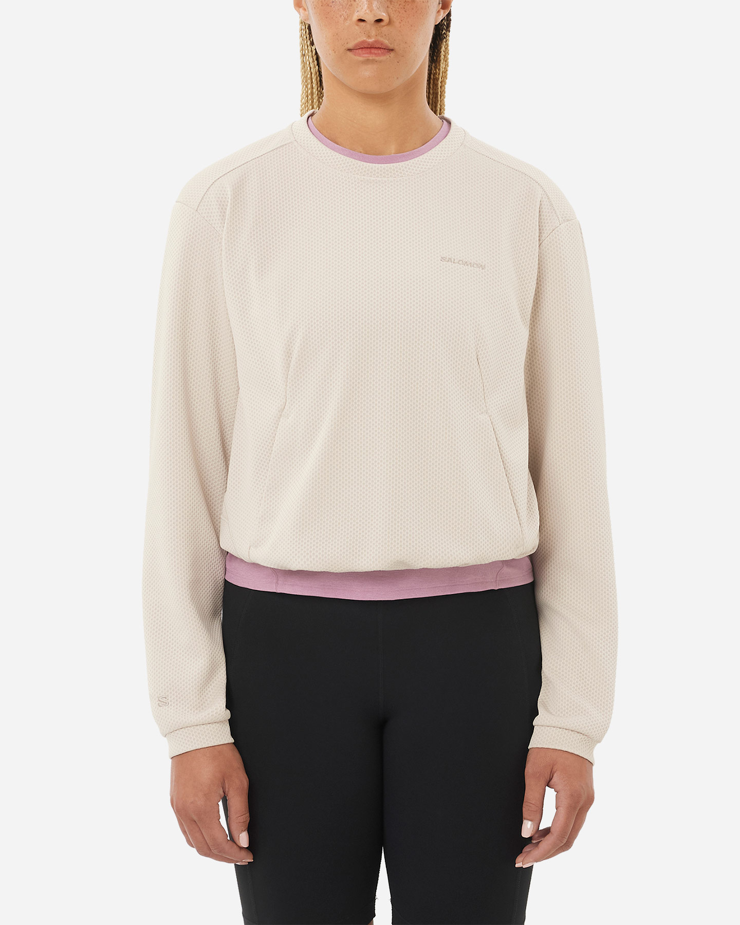 Salomon Motomesh W - Pile - Donna - Bianco Salomon Motomesh W - Pile - Donna - Bianco