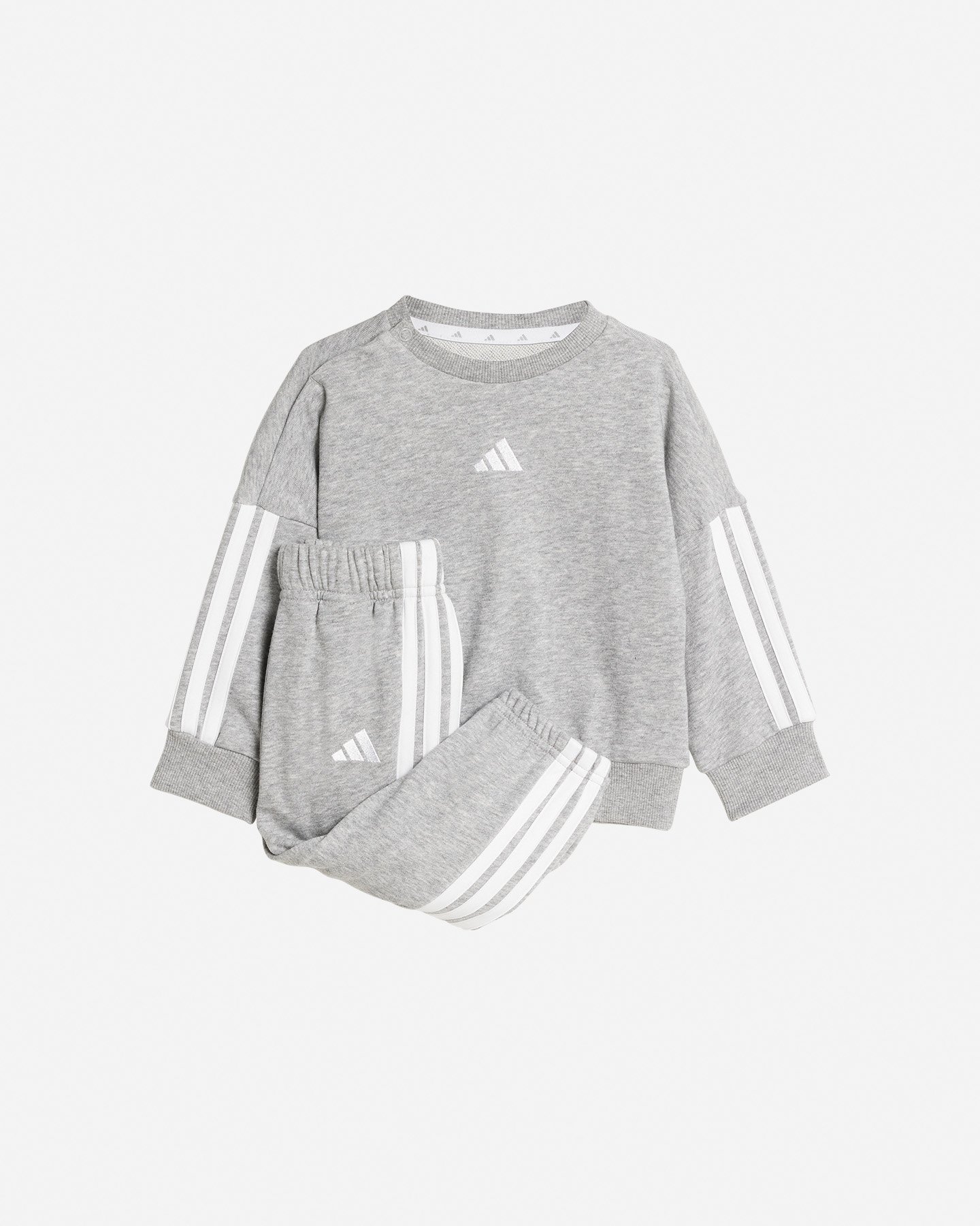 Tuta ADIDAS INFANT 3STRIPES JR - Grigio - 0 | Cisalfa Sport