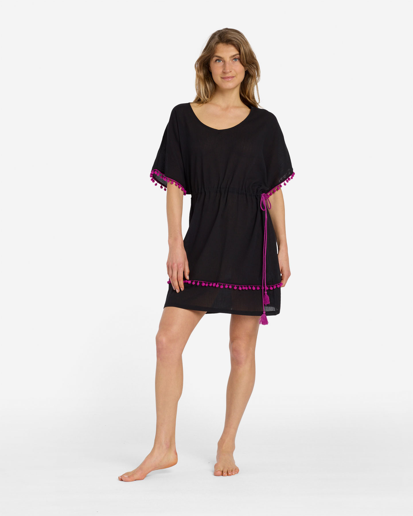 T-shirt ADMIRAL FRINGE GLOW W - Nero - 4 | Cisalfa Sport