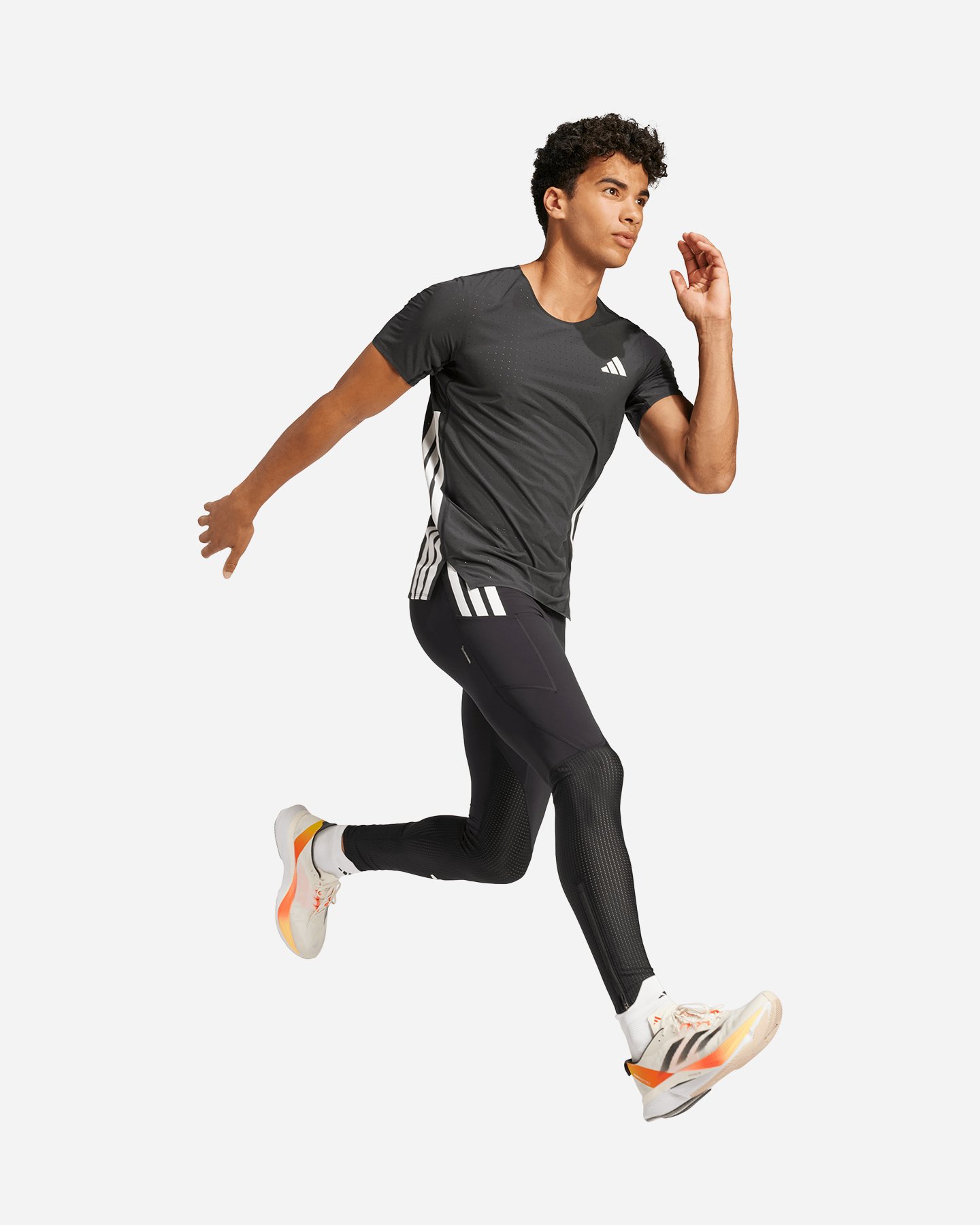 T-shirt running ADIDAS ADIZERO M - Nero - 2 | Cisalfa Sport