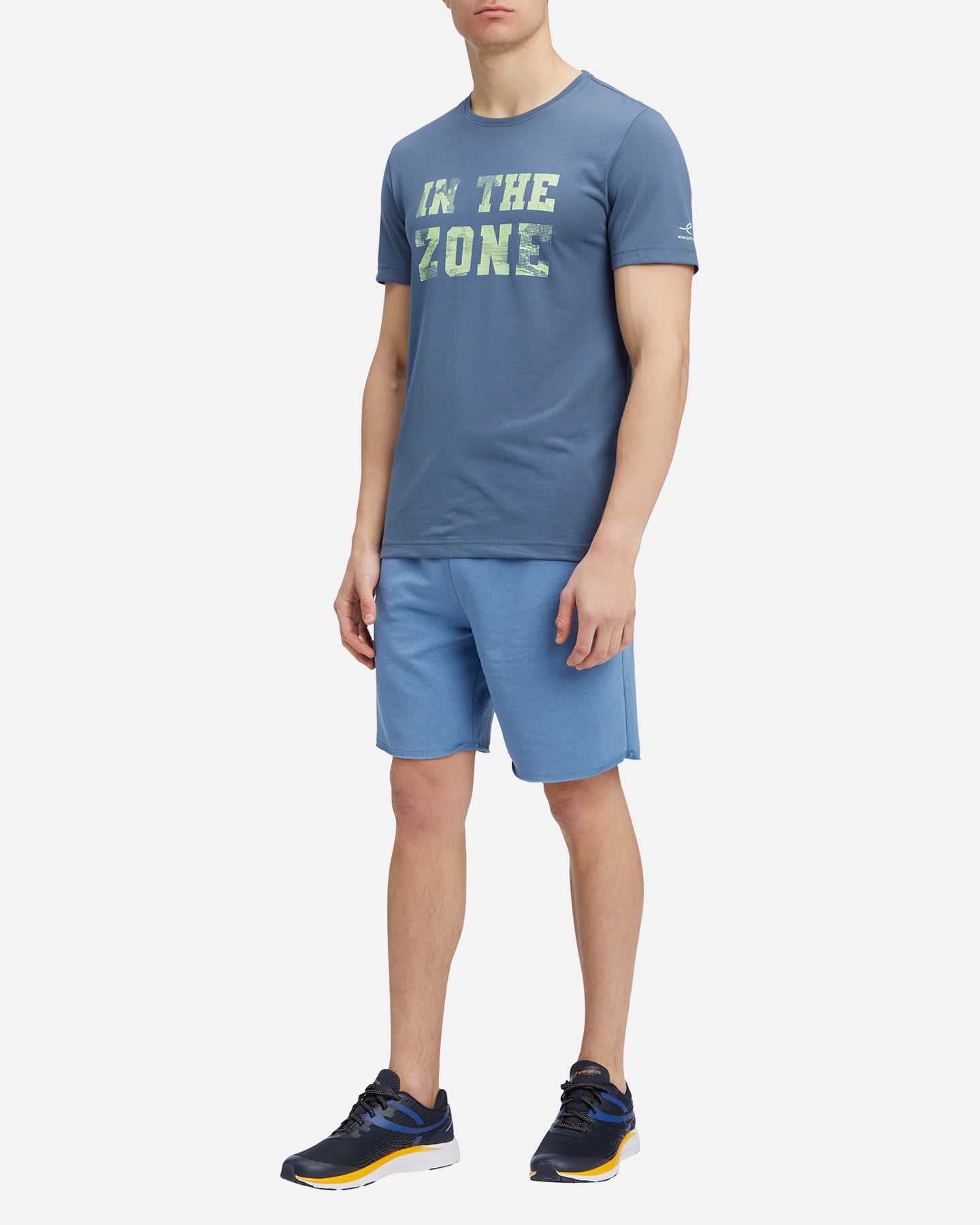 T-shirt training ENERGETICS TOMMI V GRAPHIC M - Blu Navy - 3 | Cisalfa Sport