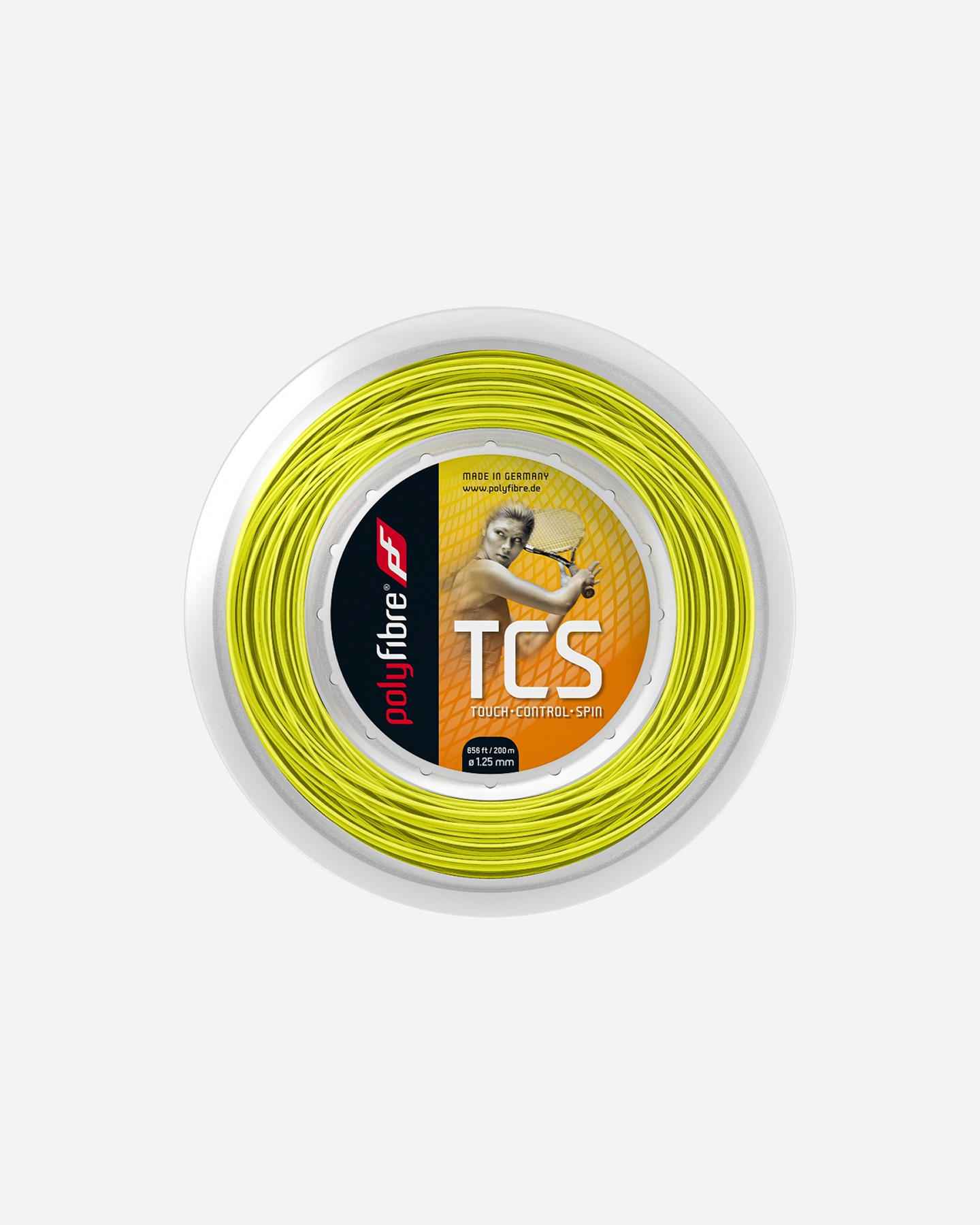 Corde tennis POLYFIBRE TCS 200M - Giallo - 0 | Cisalfa Sport