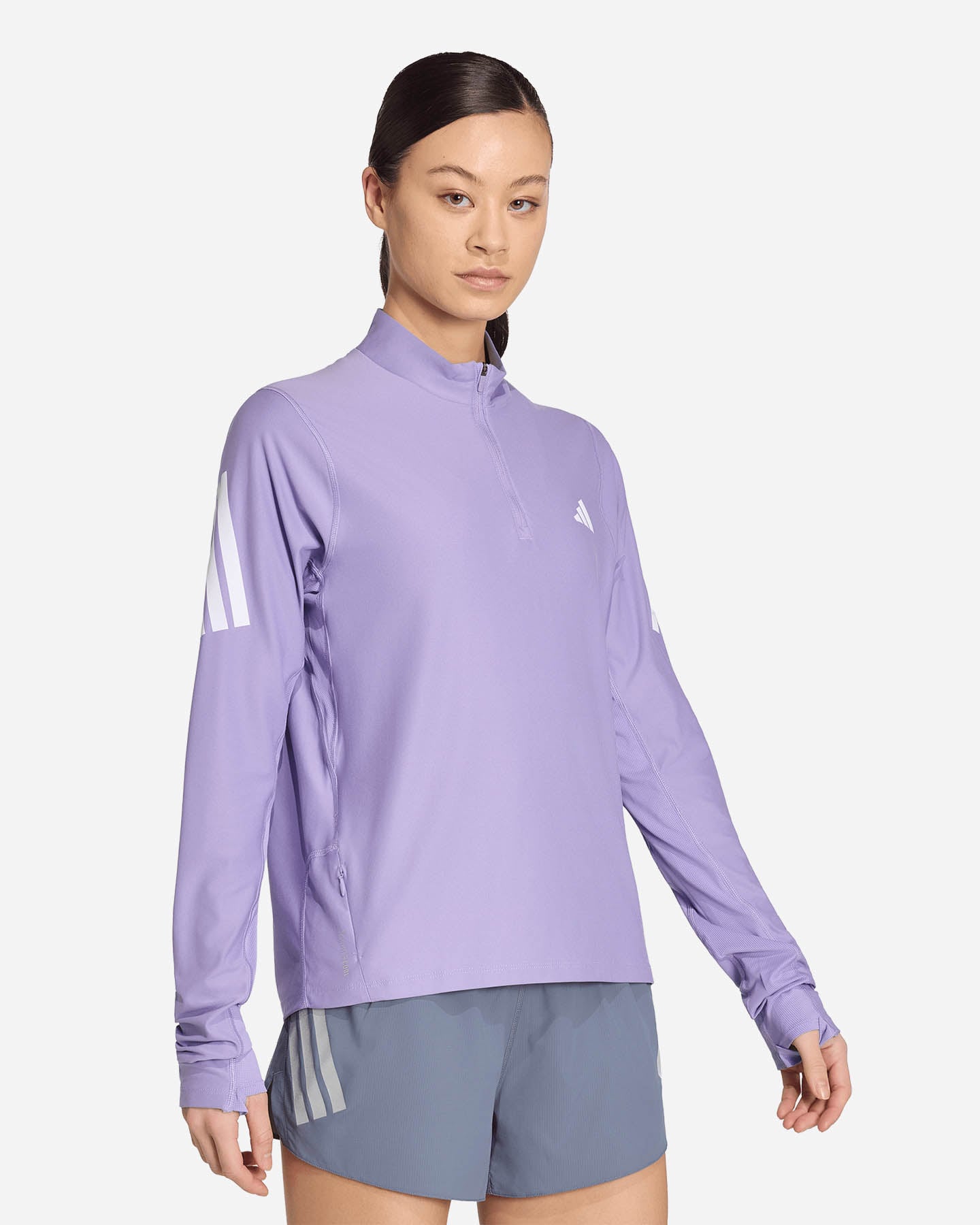 Maglia running ADIDAS ADI365 ICONIC W - Viola - 1 | Cisalfa Sport