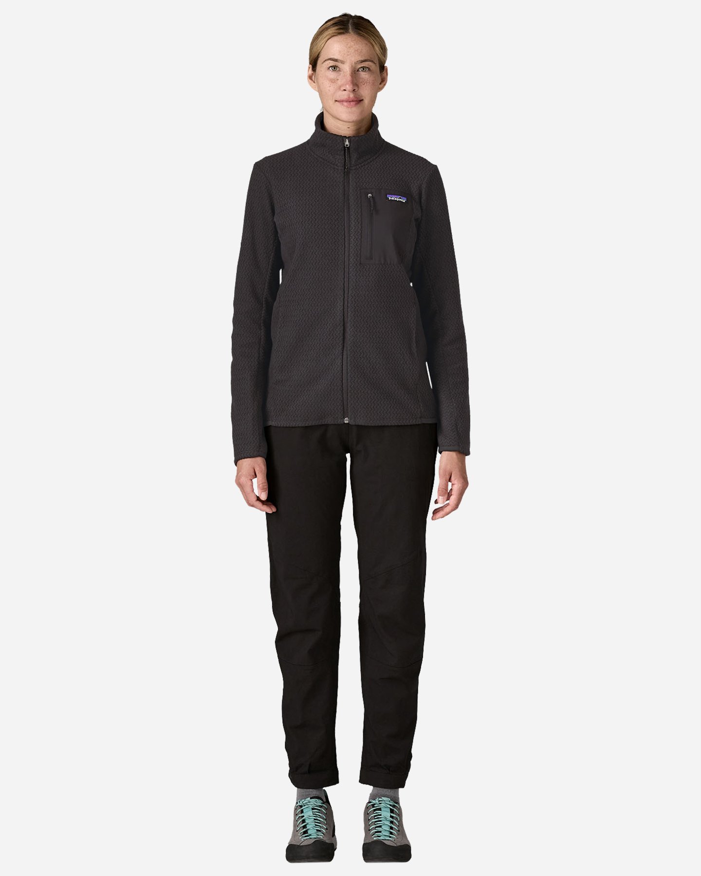 Pile PATAGONIA R1 AIR W - Nero - 3 | Cisalfa Sport