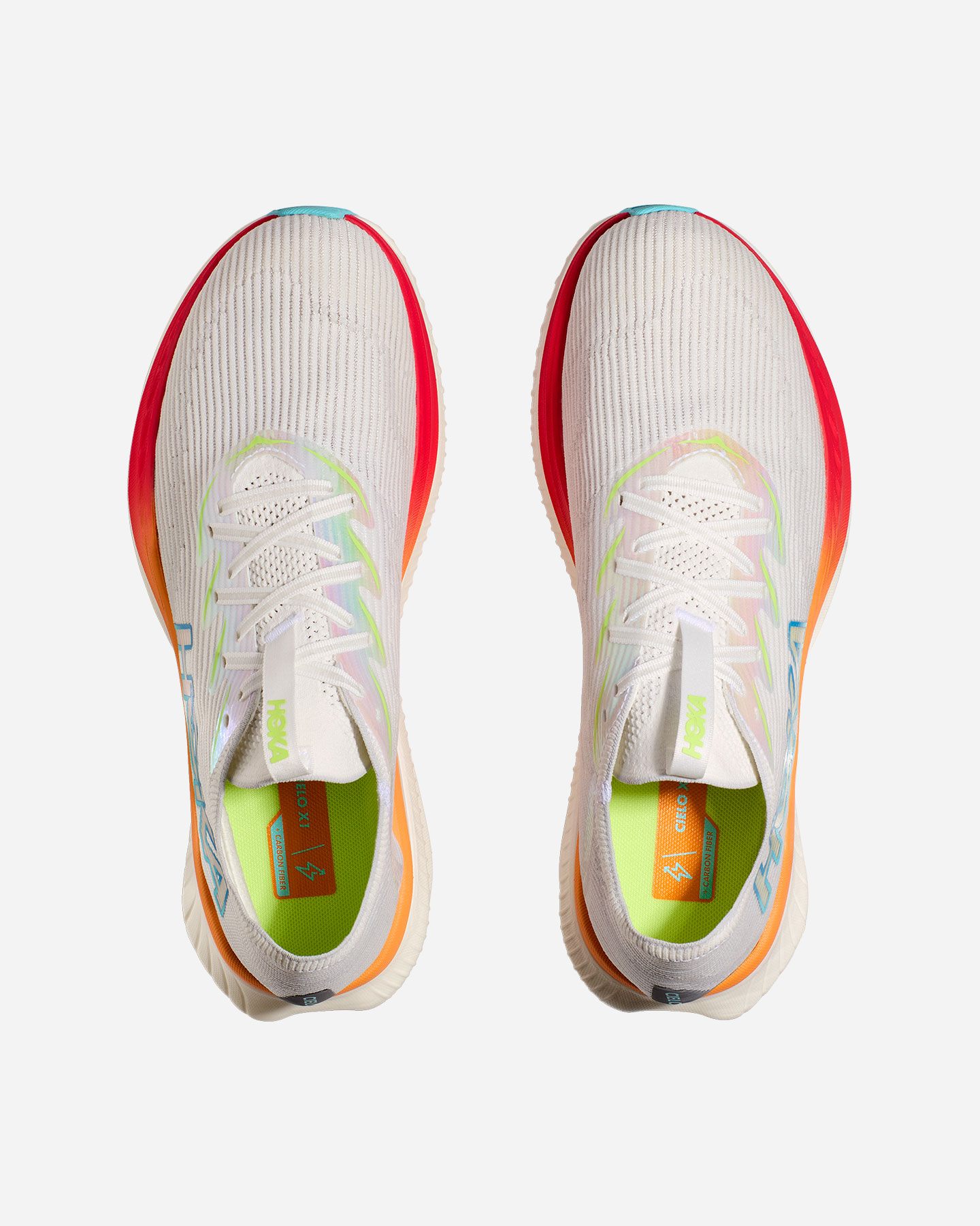 Scarpe running HOKA CIELO X1 M - Bianco - 3 | Cisalfa Sport