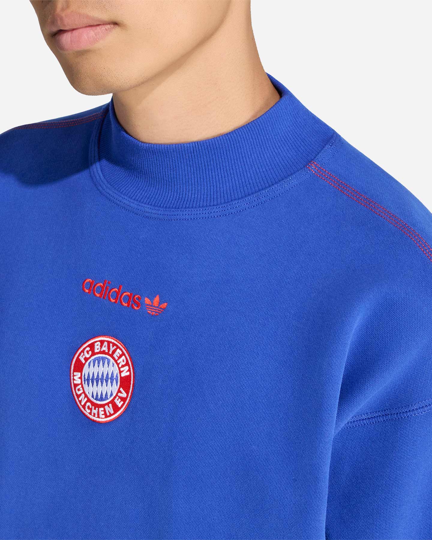 Felpa ADIDAS FC BAYERN MONACO EQT M - Blu - 4 | Cisalfa Sport