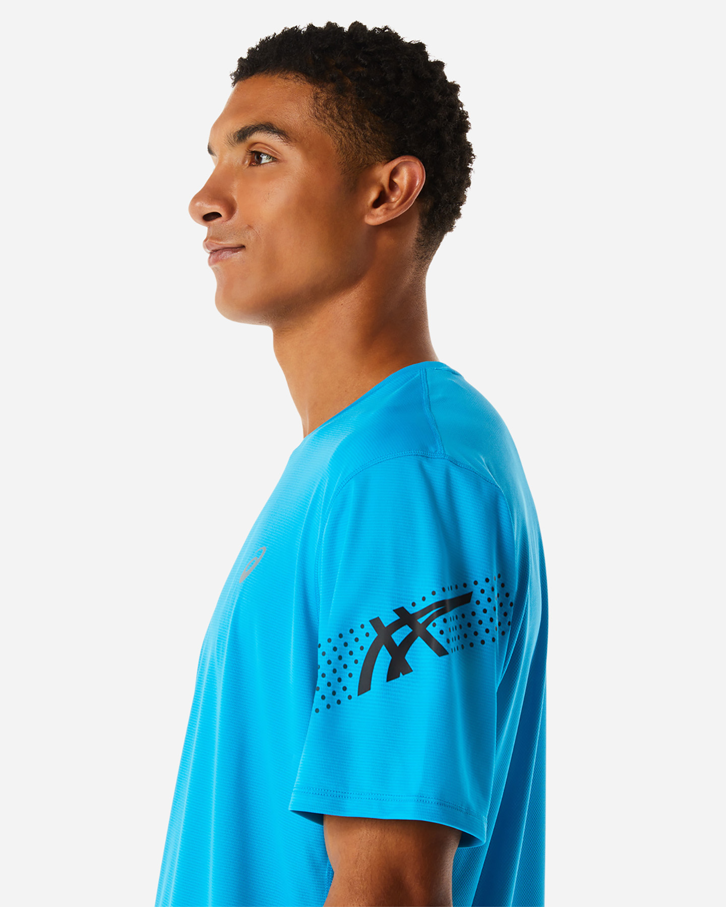 T-shirt running ASICS ICON M - Blu - 4 | Cisalfa Sport