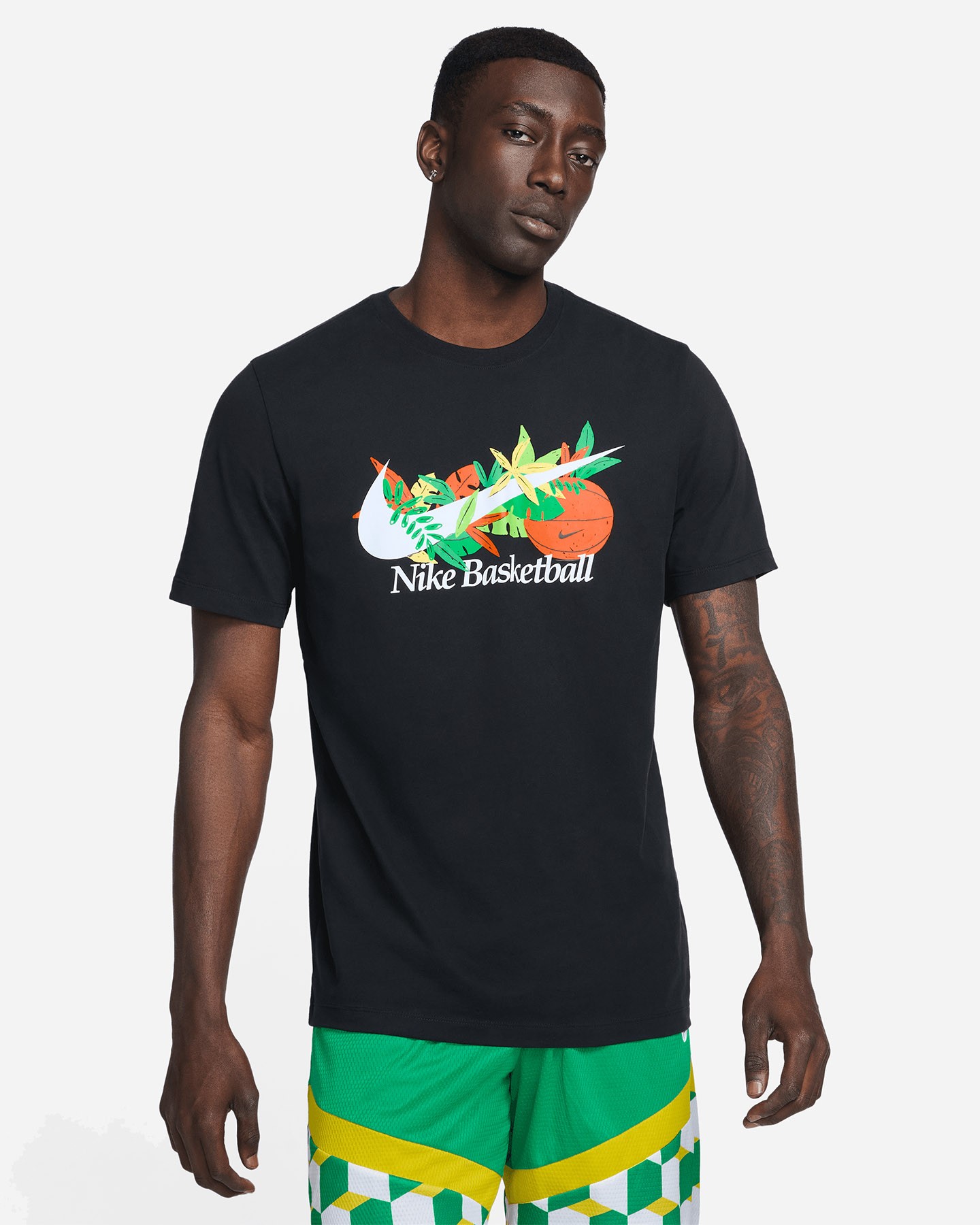 Maglia basket NIKE DRI FIT SWOOSH2 GRAPHIC M - Nero - 0 | Cisalfa Sport