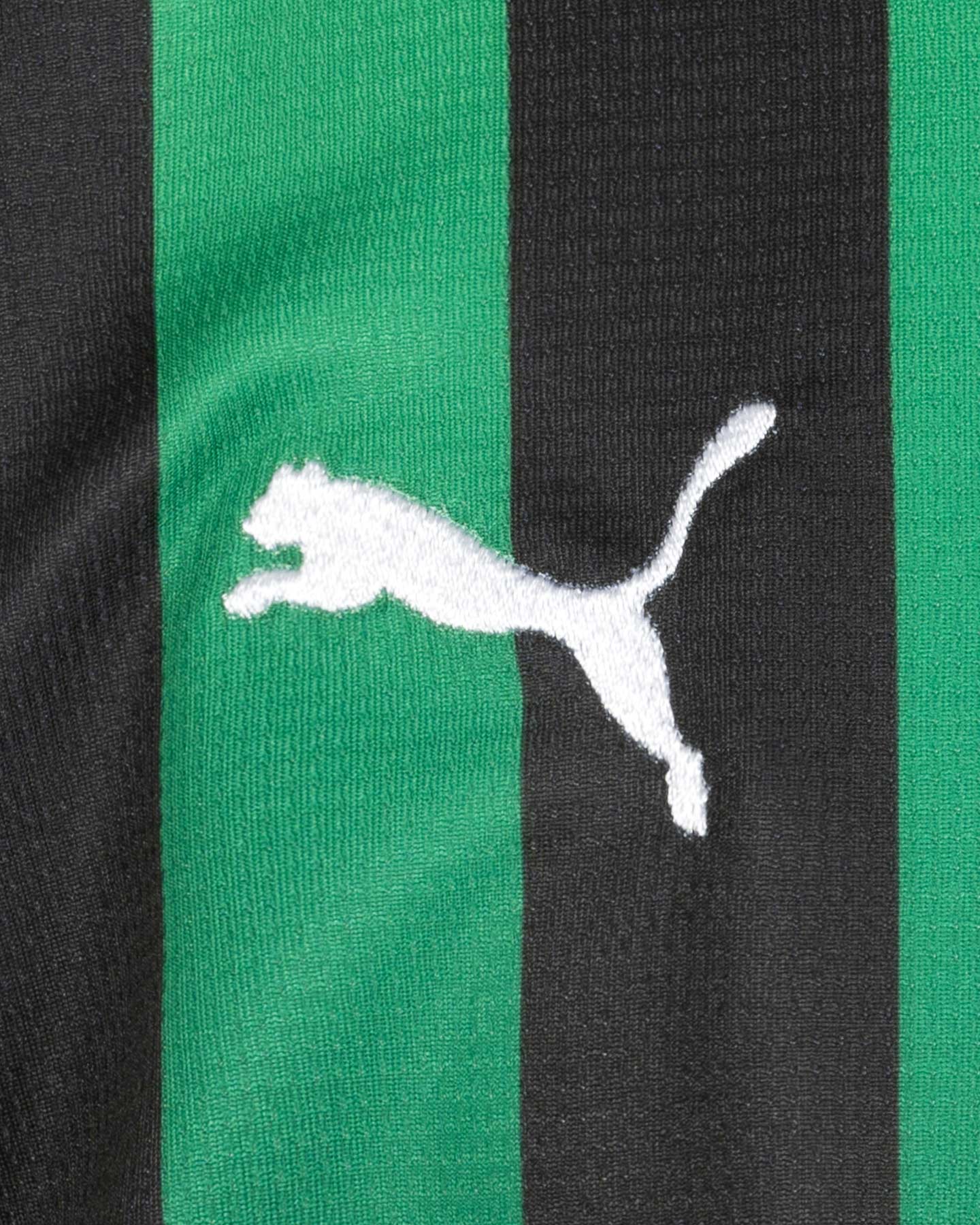 Maglia calcio ufficiale PUMA SASSUOLO HOME 24-25 JR - Nero - 2 | Cisalfa Sport