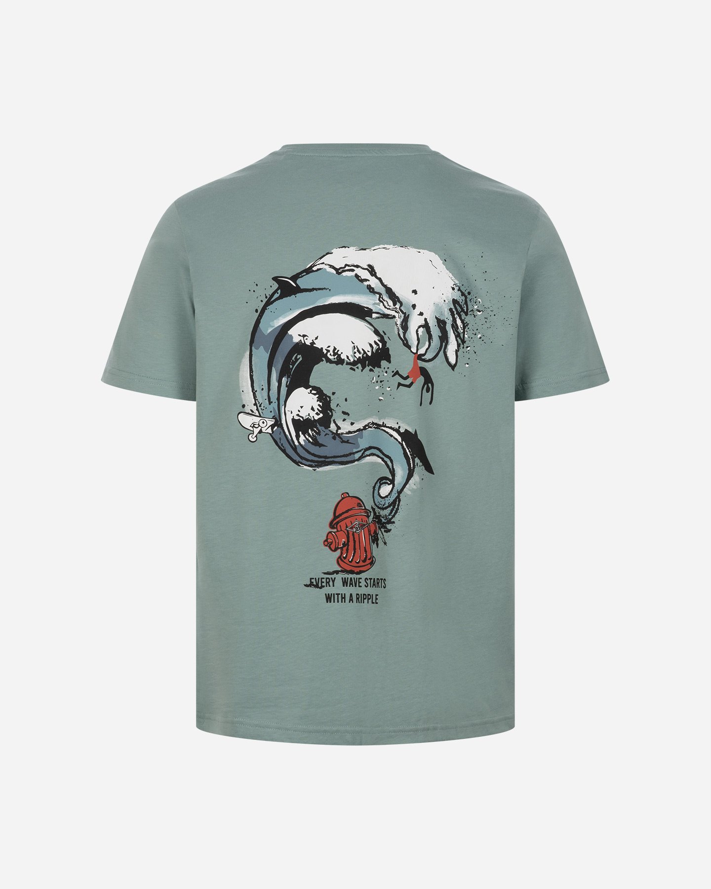 T-shirt BEAR SHORE BREAK M - Azzurro - 1 | Cisalfa Sport