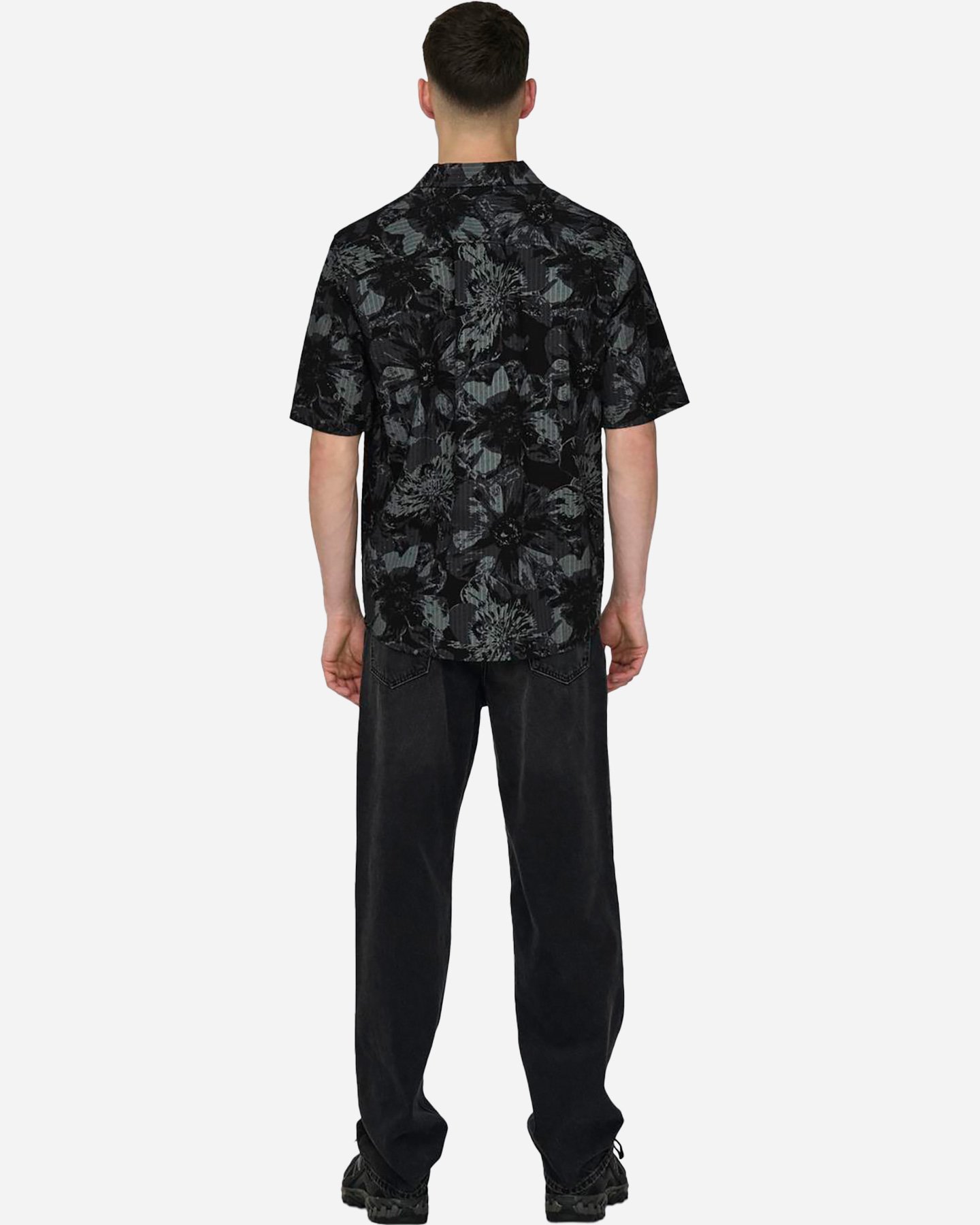 Camicia ONLY & SONS NICOLAI SEERSUCKER M - Rosa - 4 | Cisalfa Sport