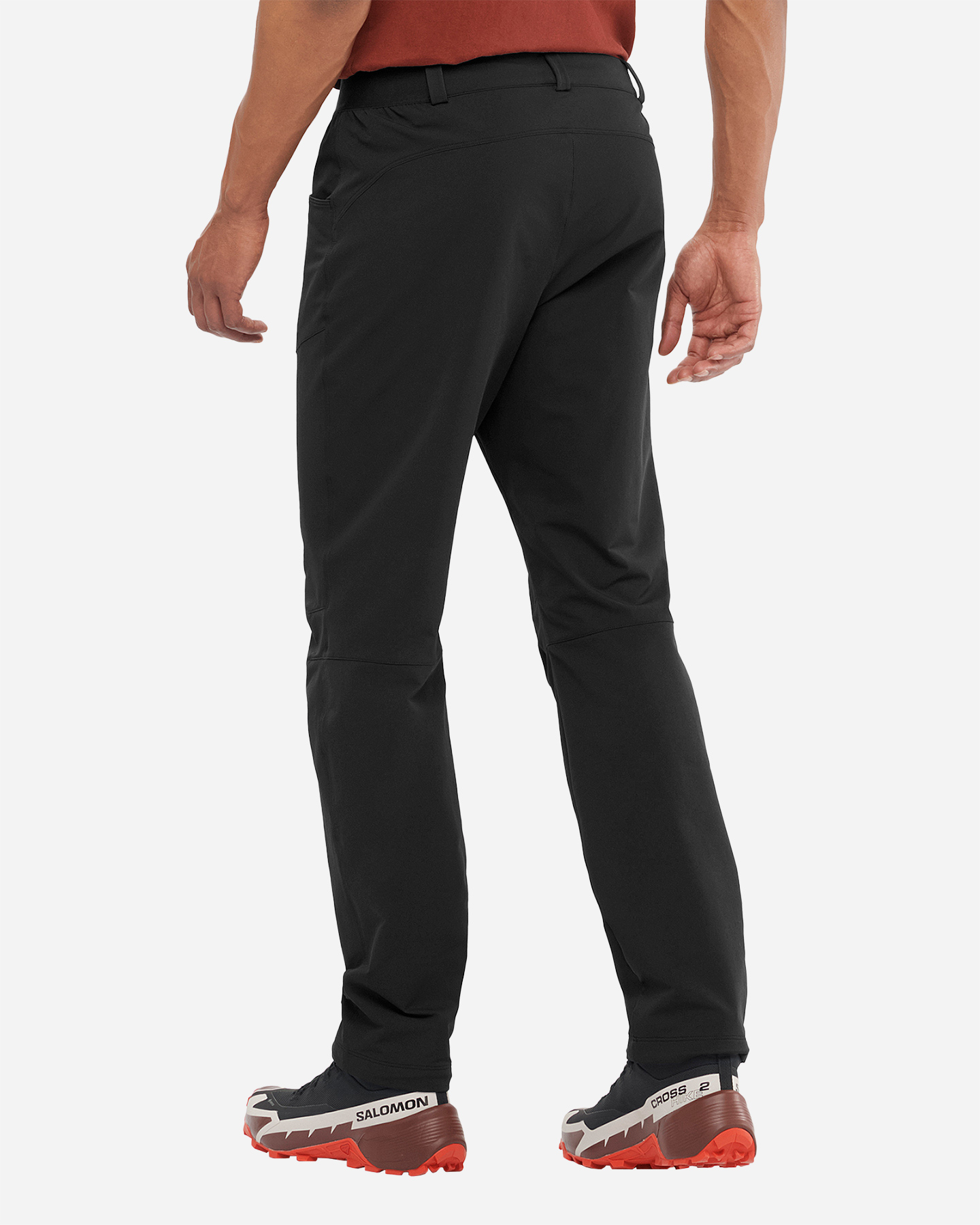 Pantalone outdoor SALOMON WAYFARER WARM M - Nero - 2 | Cisalfa Sport
