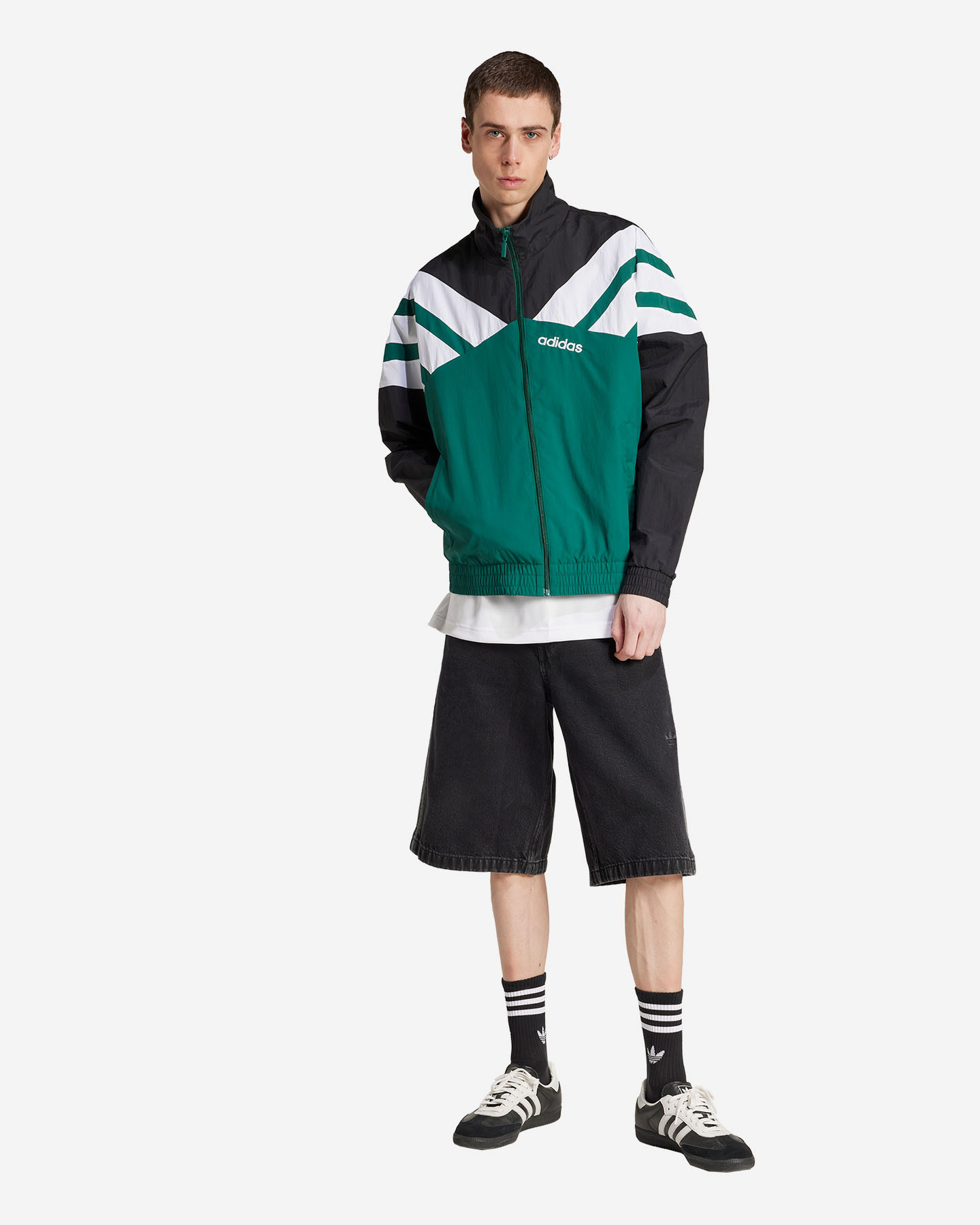 Felpa ADIDAS ORIGINALS TANGO STRIPES M - Verde - 3 | Cisalfa Sport