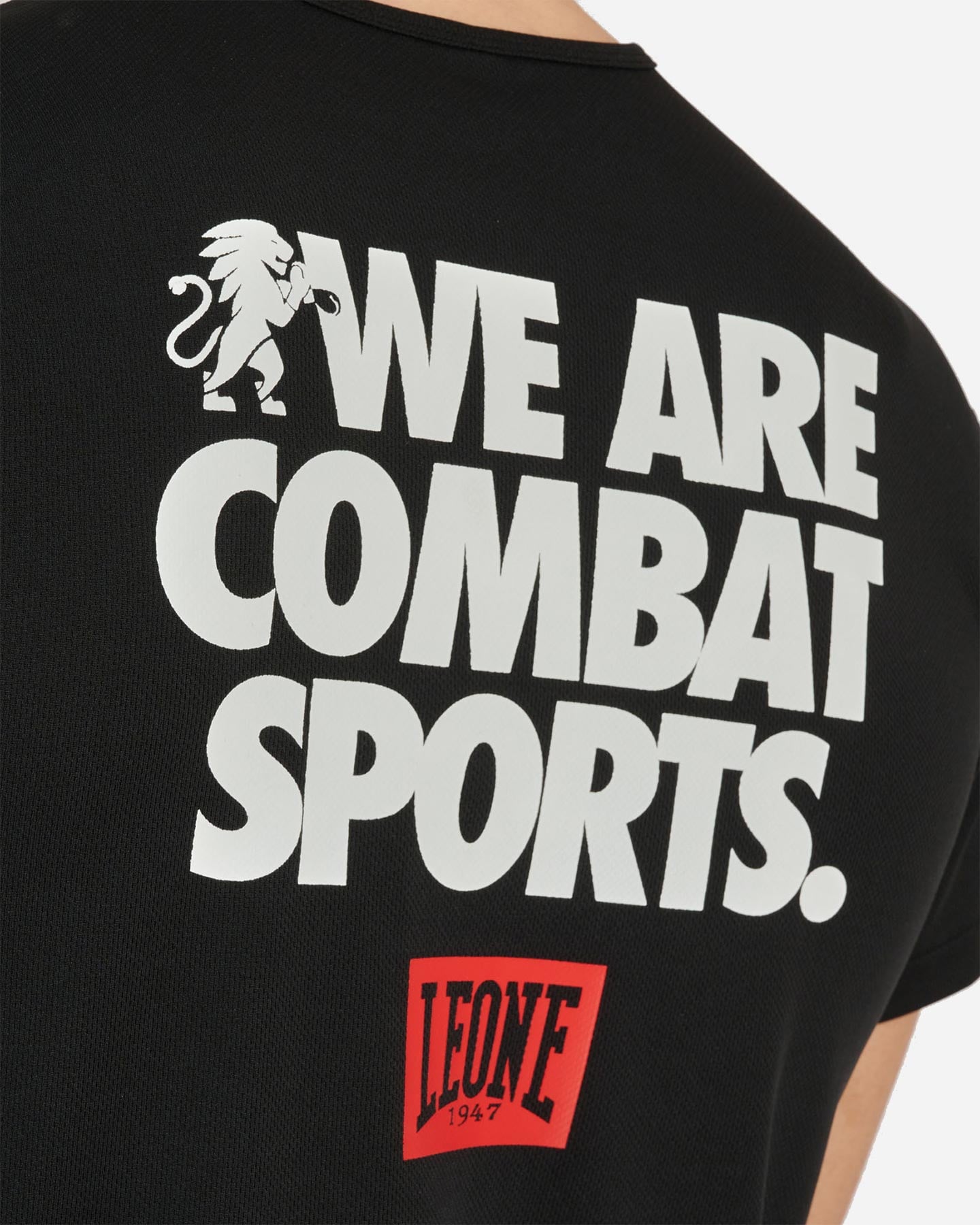 T-shirt training LEONE LOGO WACS M - Nero - 5 | Cisalfa Sport