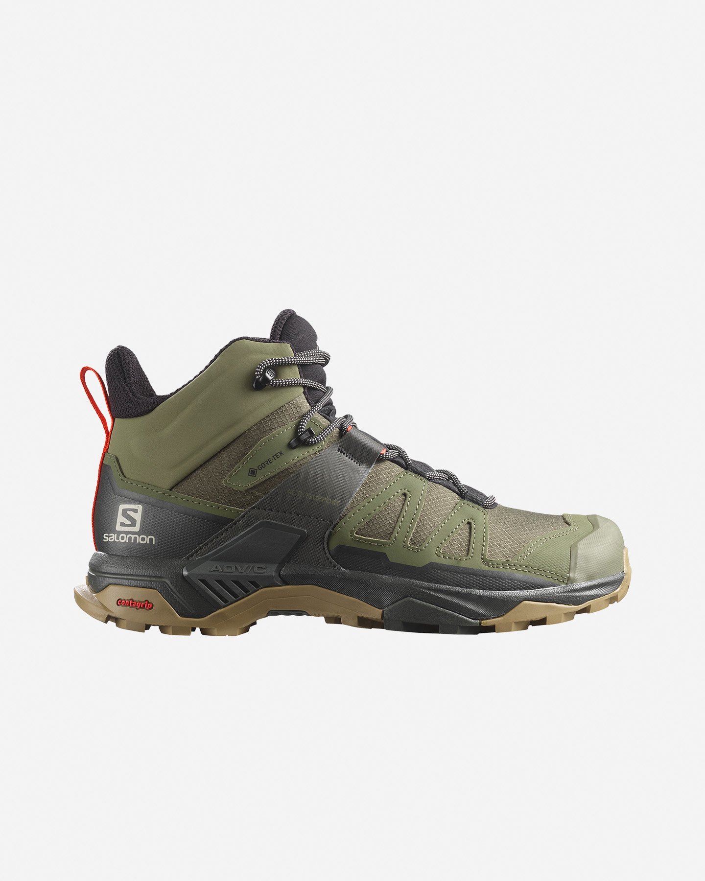 Scarpe escursionismo SALOMON X ULTRA 4 MID GTX M - Verde - 0 | Cisalfa Sport