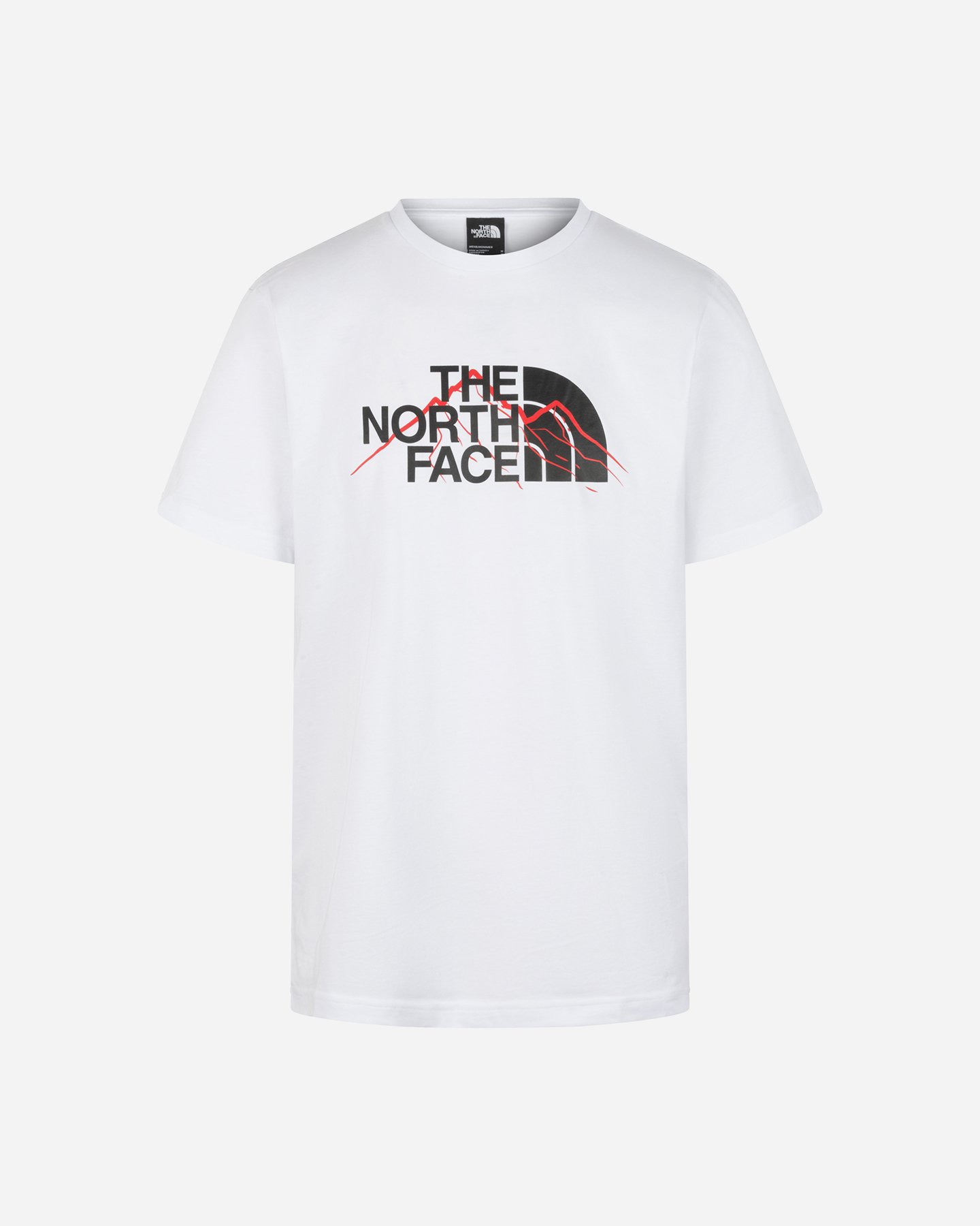 T-shirt THE NORTH FACE MOUNTAIN LINE M - Bianco - 0 | Cisalfa Sport