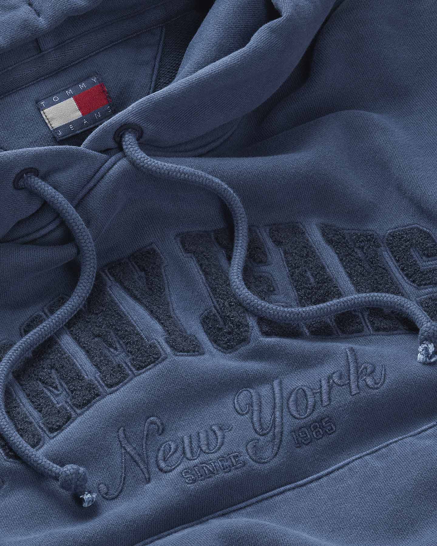 Felpa TOMMY HILFIGER VARSITY W - Blu - 5 | Cisalfa Sport