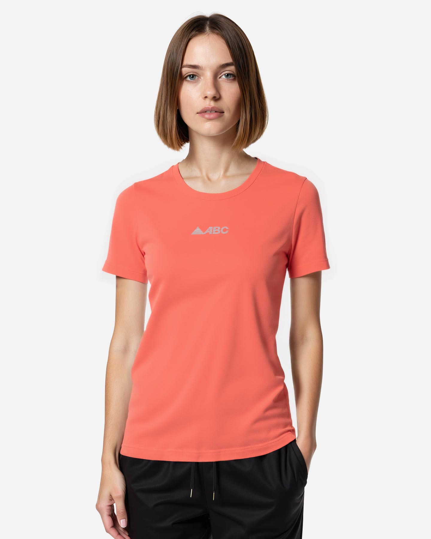 T-shirt running ABC TECH W - Fucsia - 3 | Cisalfa Sport