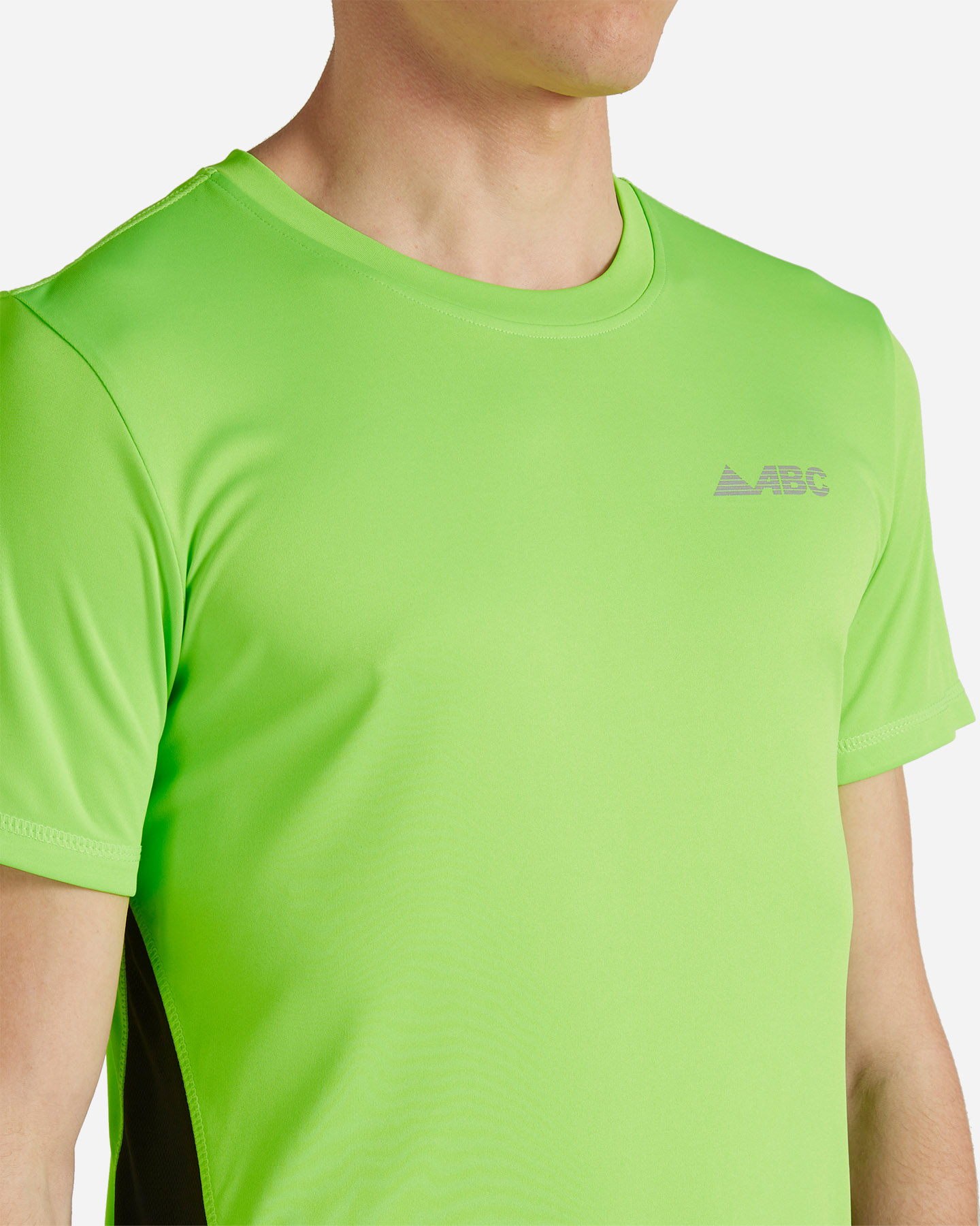 T-shirt running ABC TECH GEKO M - Verde - 4 | Cisalfa Sport