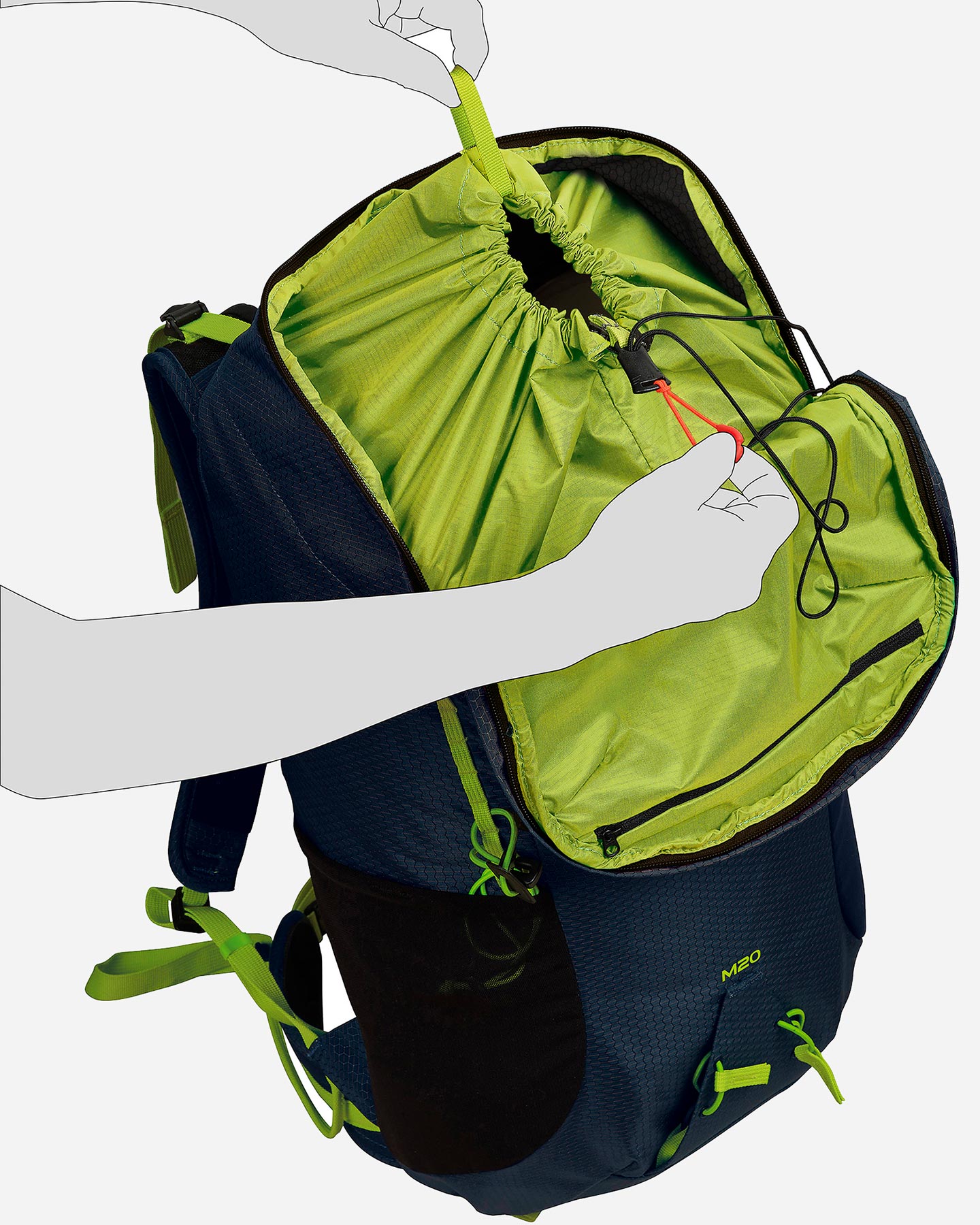 Zaino alpinismo CAMP M20 20L  - Blu - 5 | Cisalfa Sport