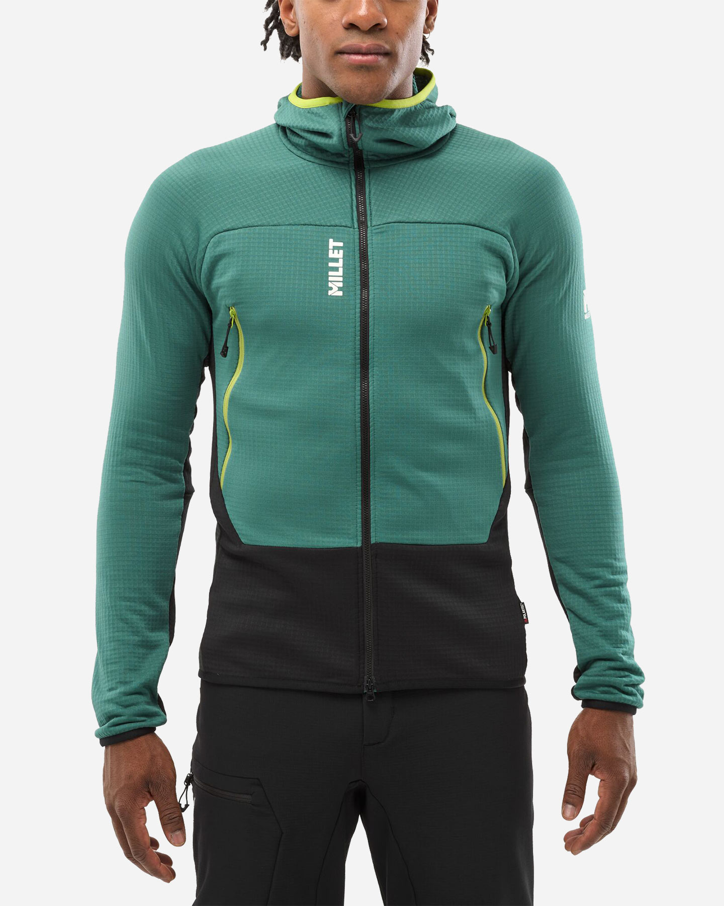 Pile MILLET FUSION GRID M - Verde - 1 | Cisalfa Sport