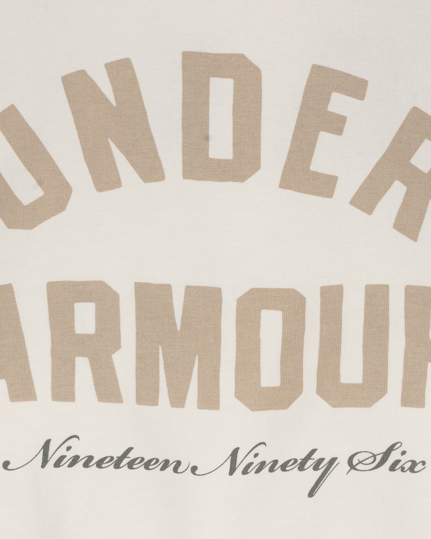 T-shirt UNDER ARMOUR BUNGEE W - Beige - 2 | Cisalfa Sport