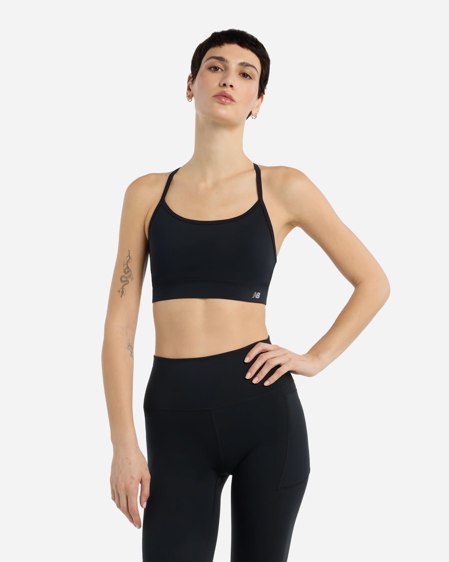 Reggiseno NEW BALANCE YOGA W - Nero - 0 | Cisalfa Sport