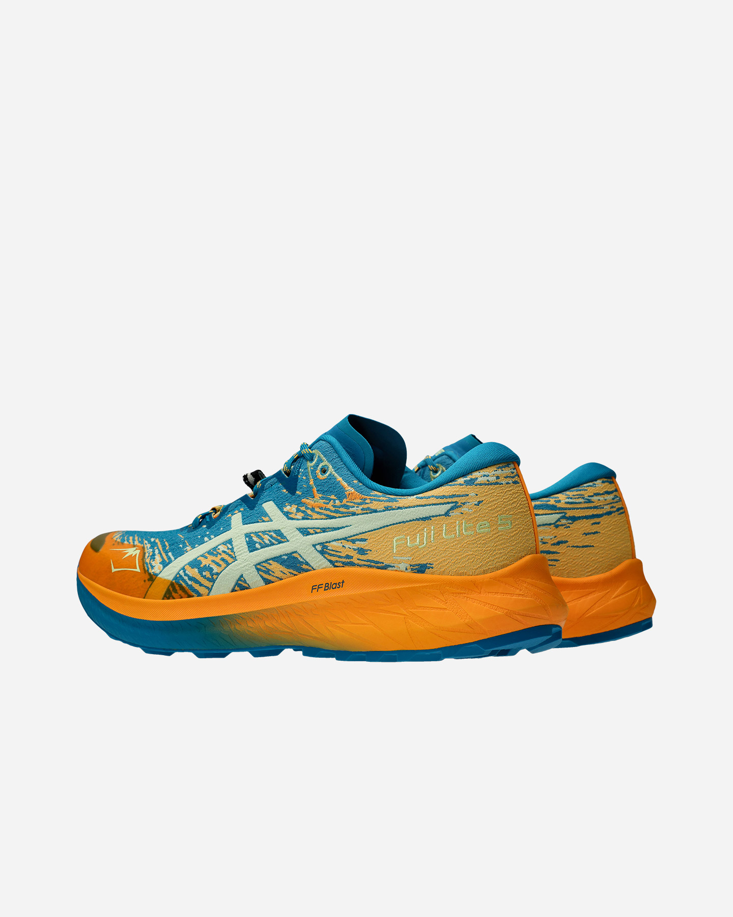 Scarpe trail ASICS FUJI LITE 5 M - Blu - 4 | Cisalfa Sport