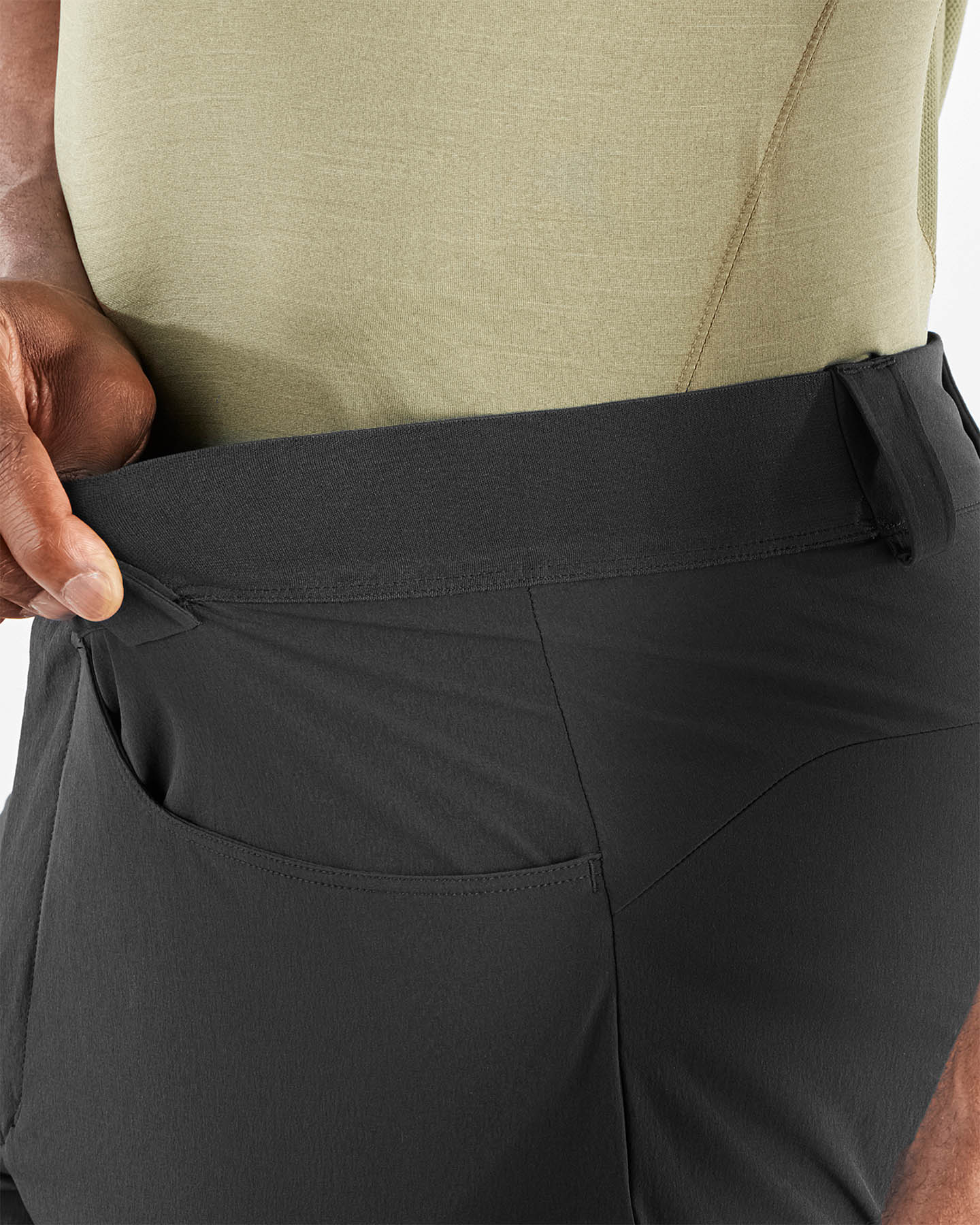 Pantalone outdoor SALOMON WAYFARER M - Nero - 3 | Cisalfa Sport