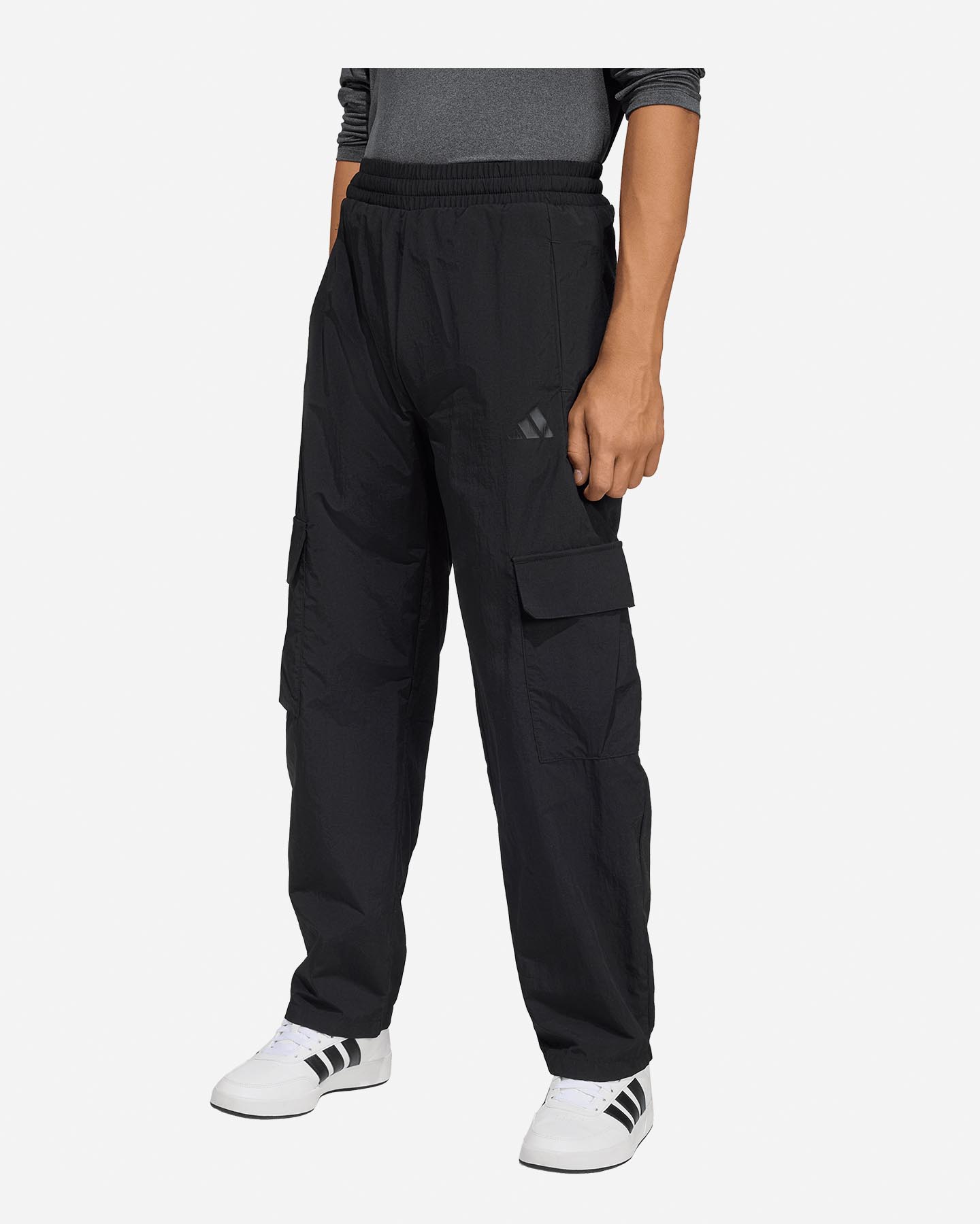 Pantalone ADIDAS FUTURE ICONS JR - Nero - 1 | Cisalfa Sport