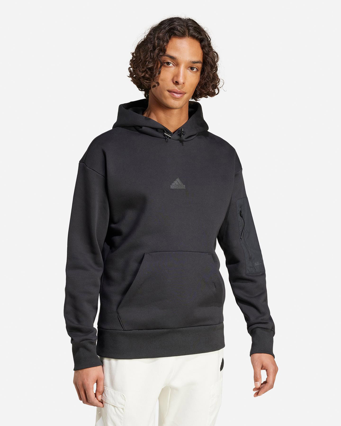 Felpa ADIDAS CITY ESCAPE M - Nero - 3 | Cisalfa Sport