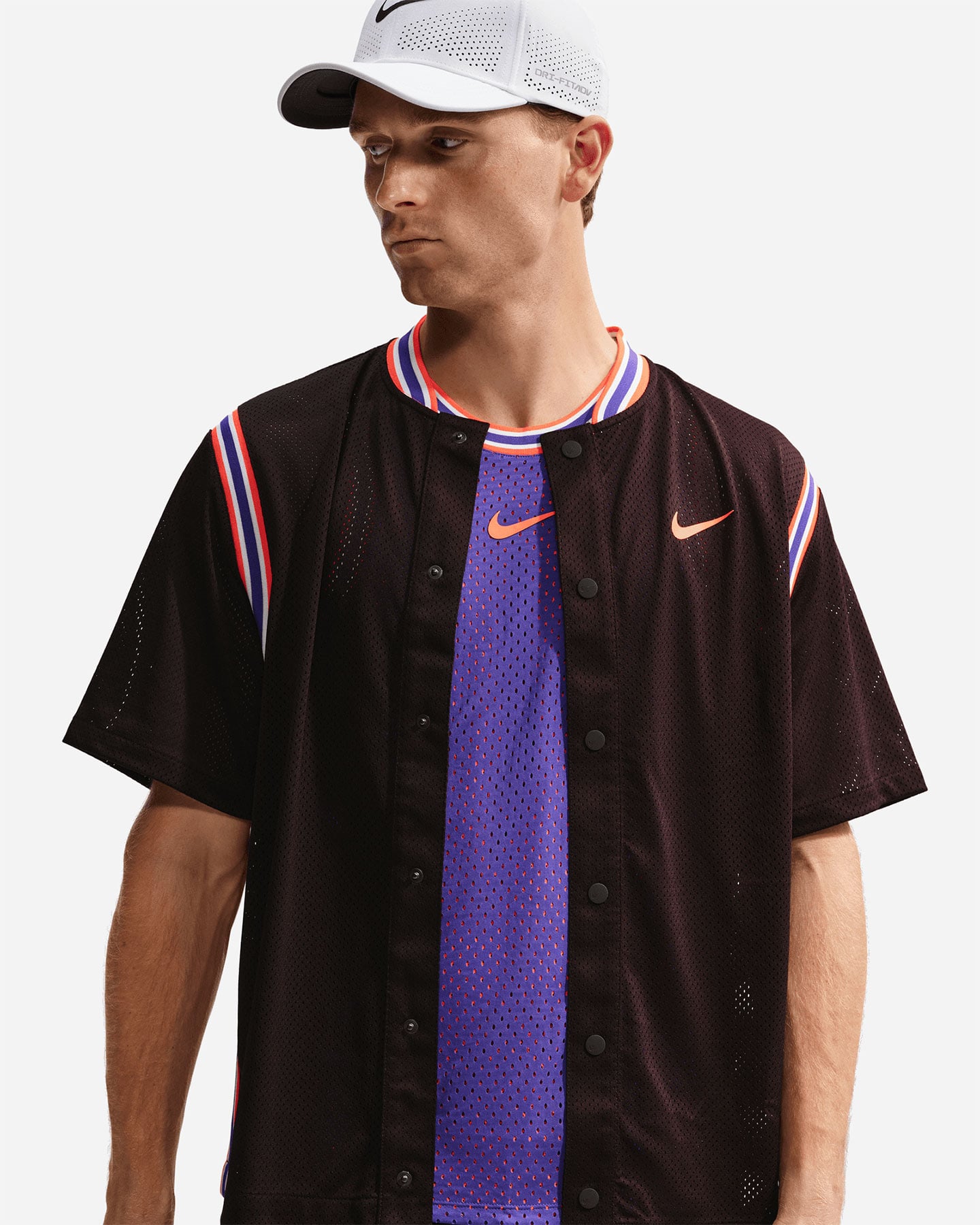 Giacca tennis NIKE DRI FIT SLAM CARLOS M - Viola - 3 | Cisalfa Sport